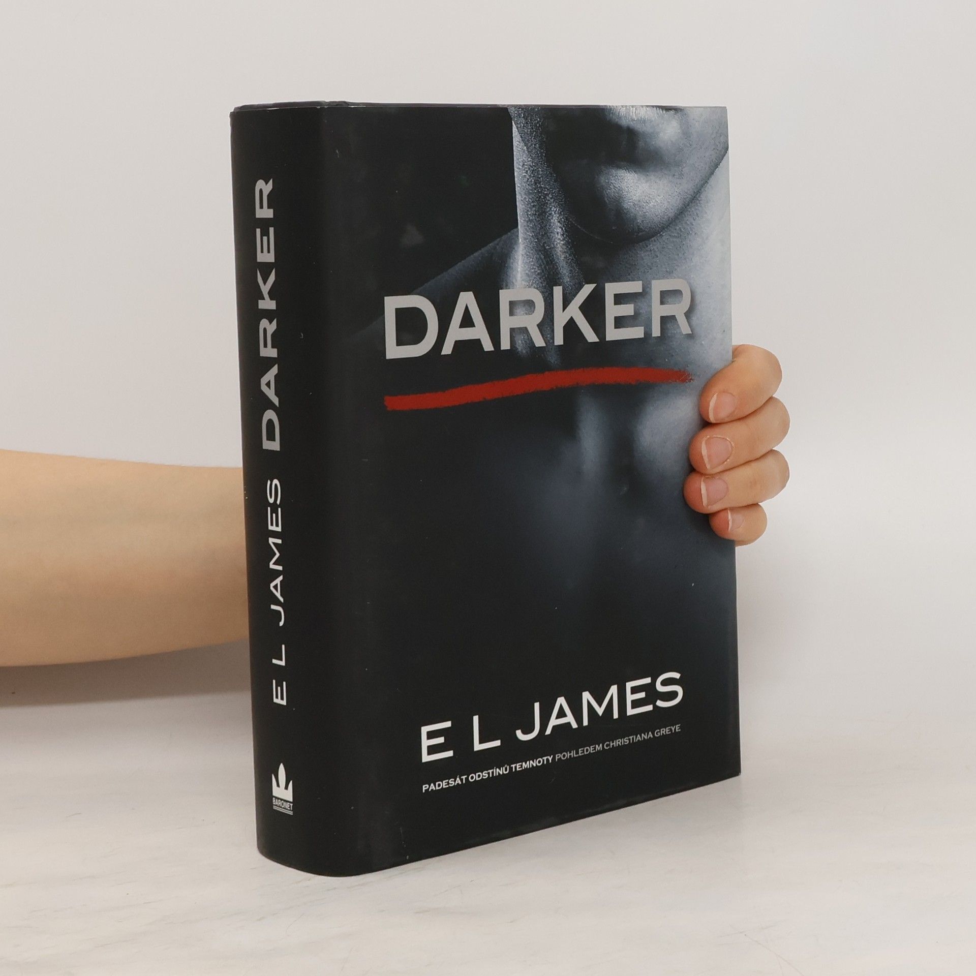E L James Darker