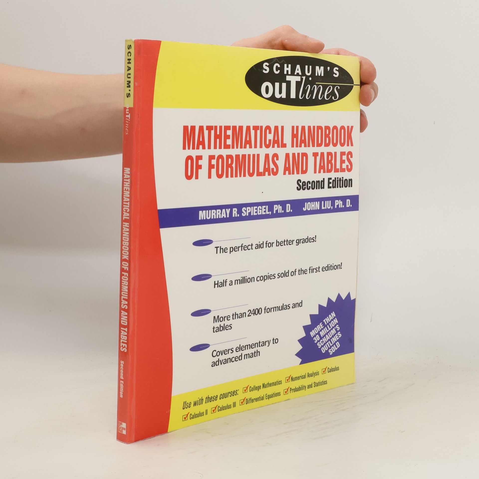 Johnny Liu Mathematical Handbook of Formulas and Tables