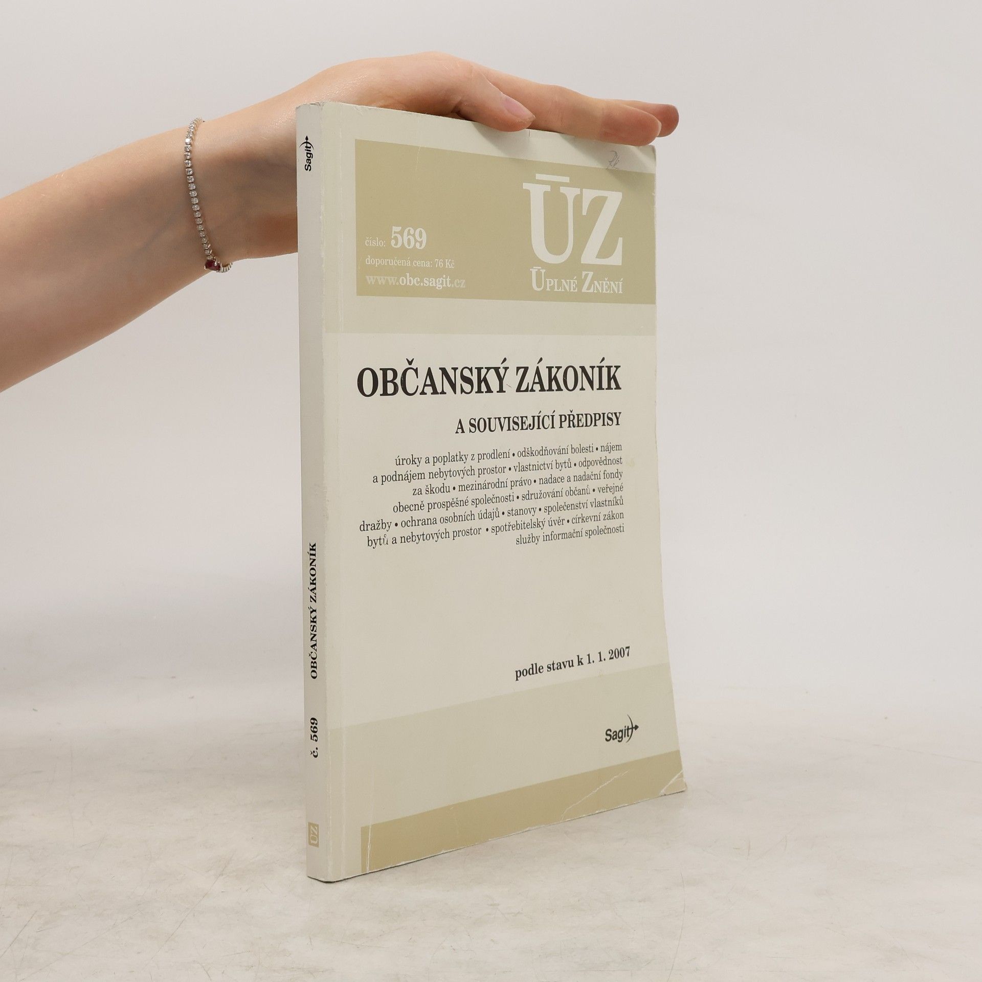 Autores varios Občanský zákoník a související předpisy: Podle stavu k 1.1. 2007