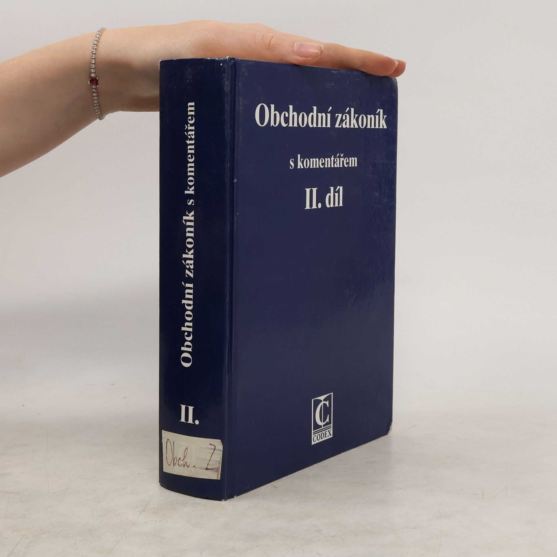 František Faldyna Obchodní zákoník s komentářem. 2. Díl