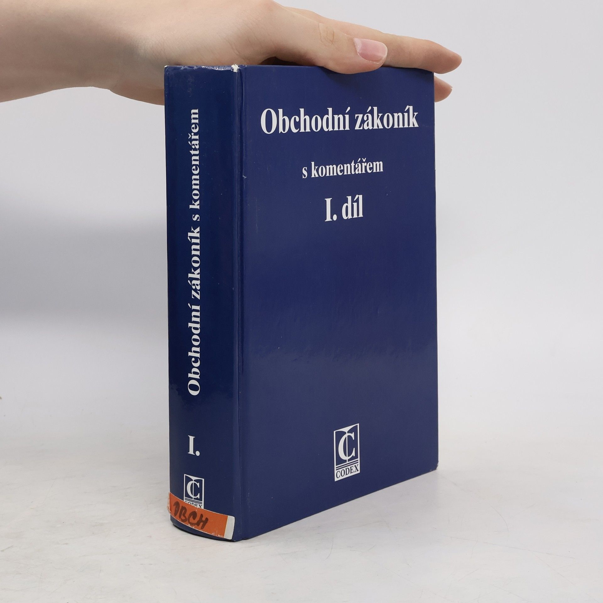 František Faldyna Obchodní zákoník s komentářem. 1. díl