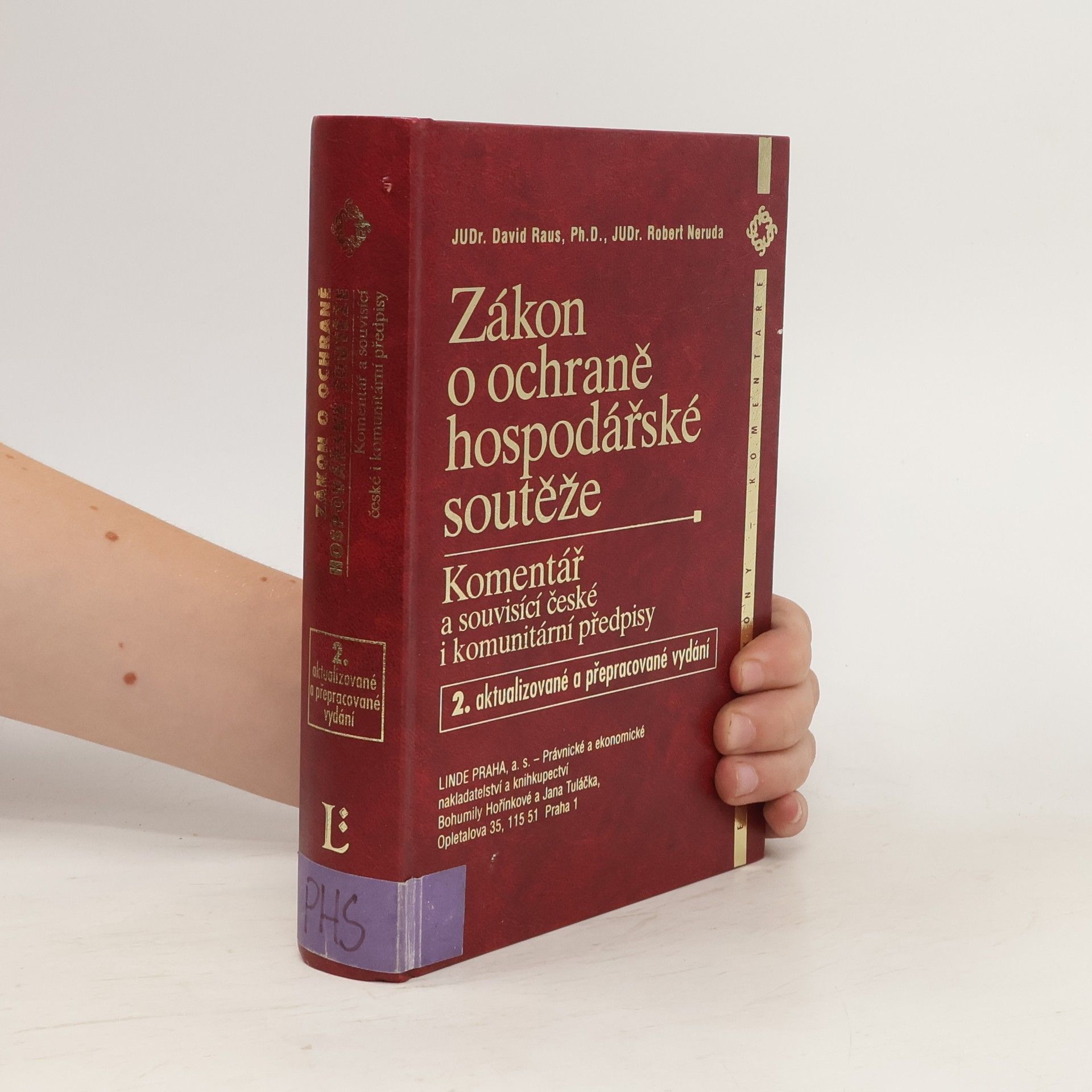 David Raus Zákon o ochraně hospodářské soutěže