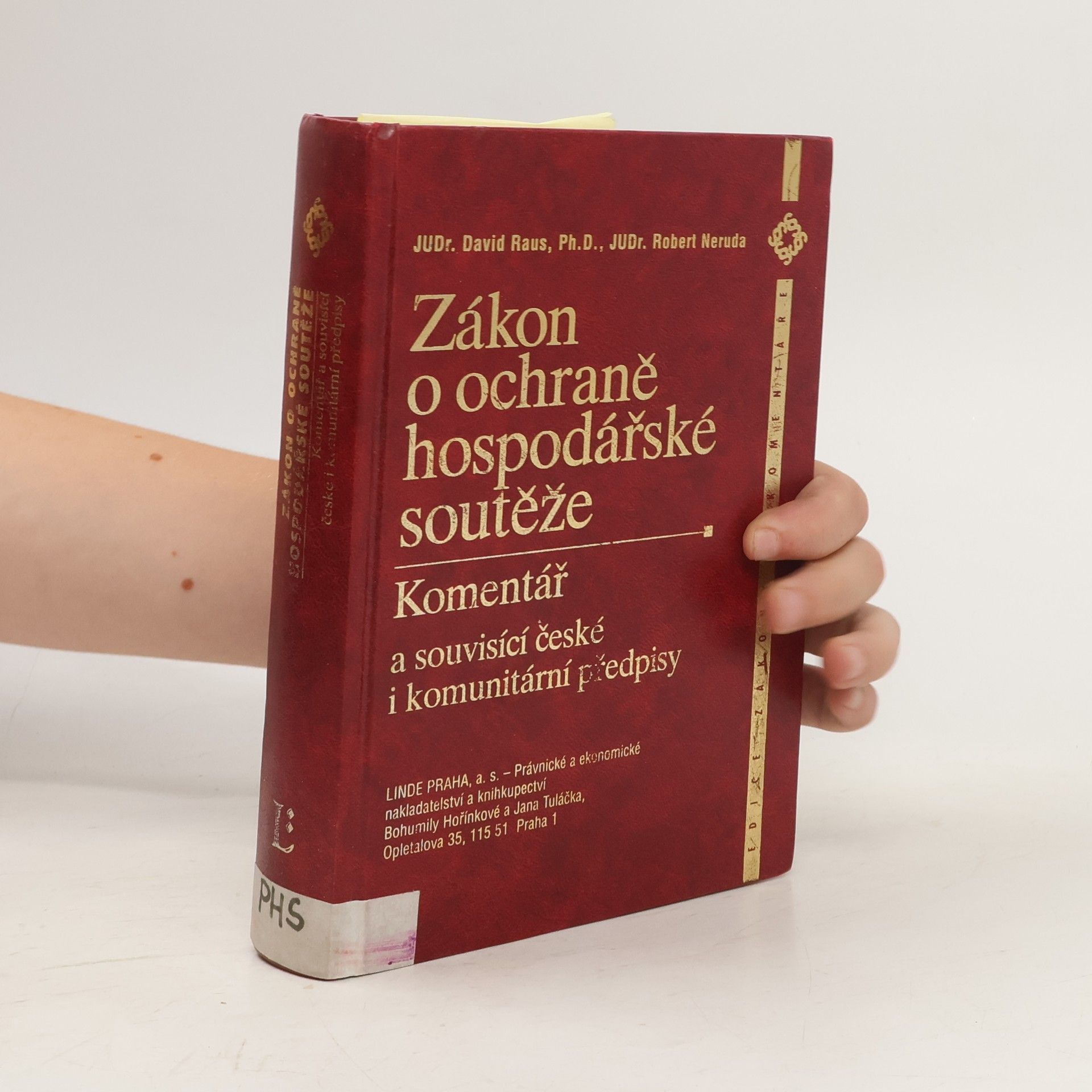 David Raus Zákon o ochraně hospodářské soutěže