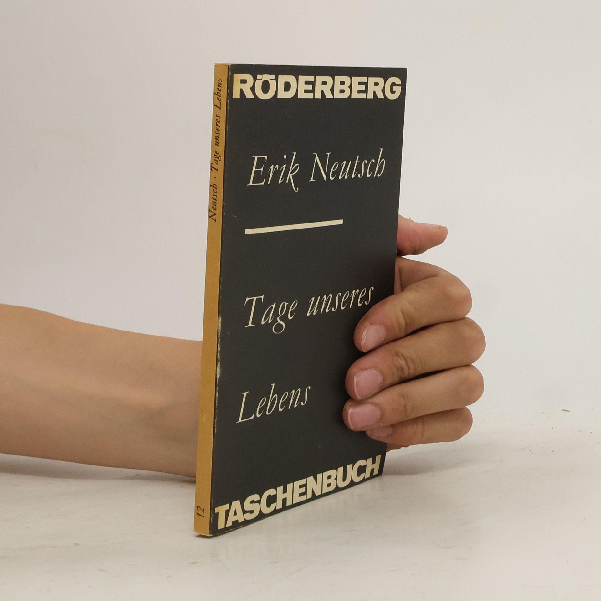 Erik Neutsch Tage unseres. Lebens