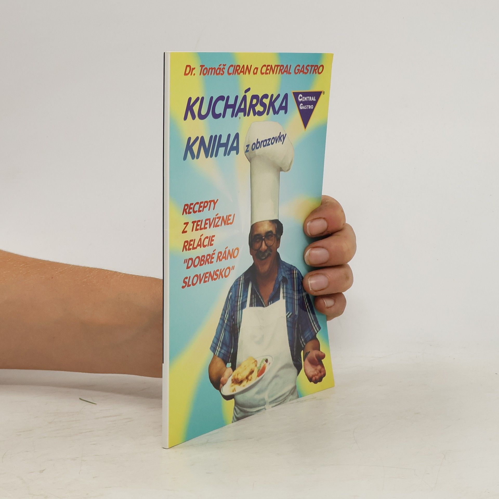 Tomáš Ciran Kuchárska kniha z obrazovky