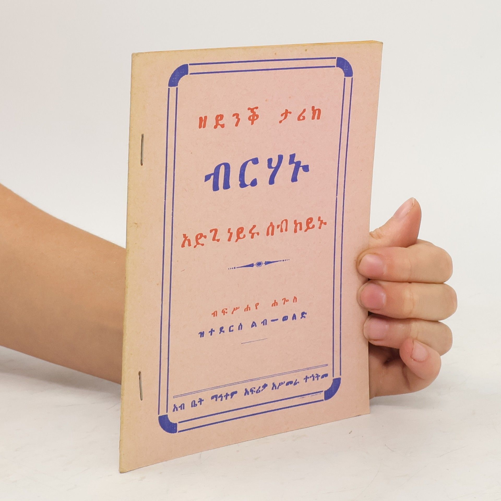 Collectif d'auteurs ብርሃኑ አድጊ ነይሩ ሰብ ኮይኑ