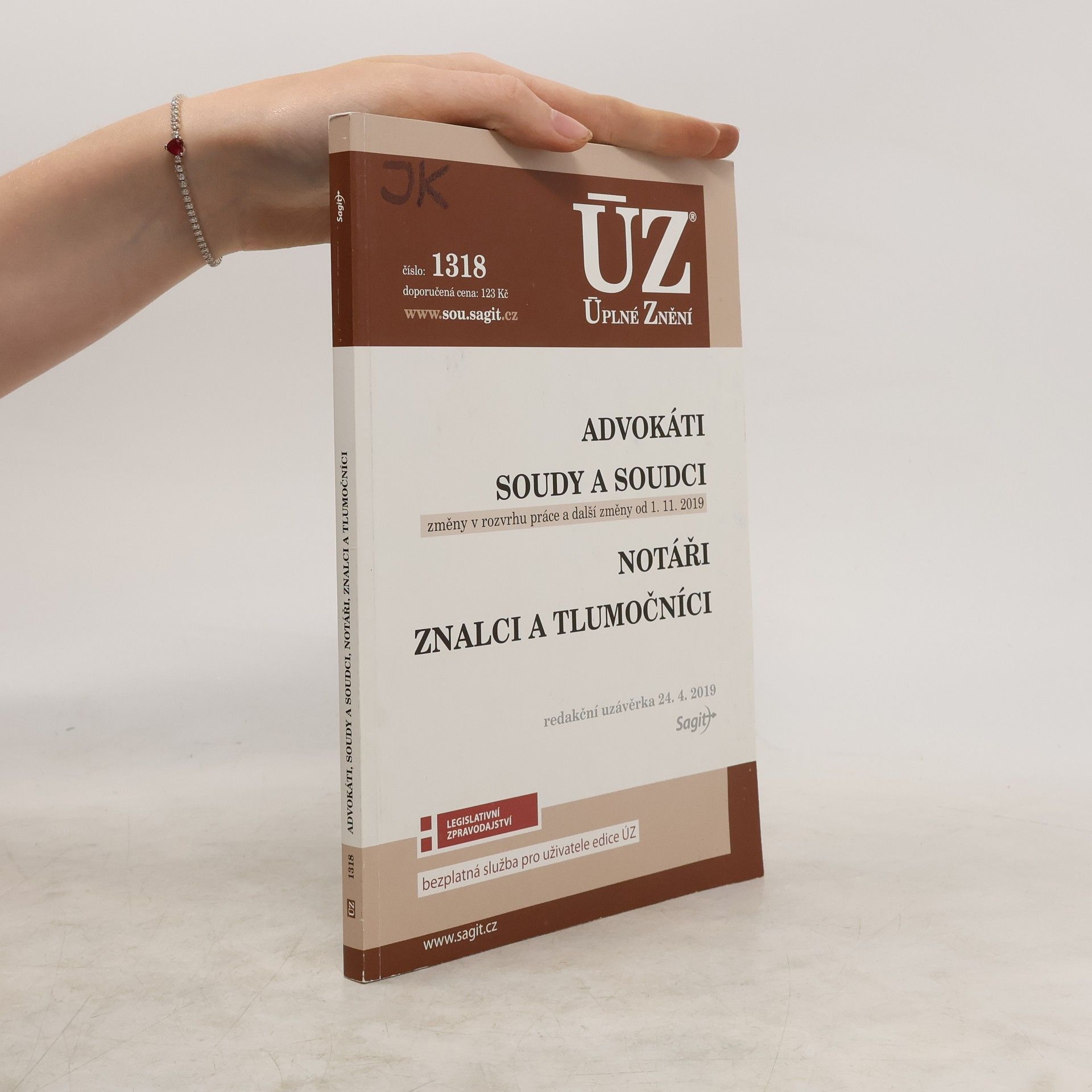 Sagit ÚZ 1318 Soudy a soudci, Advokáti