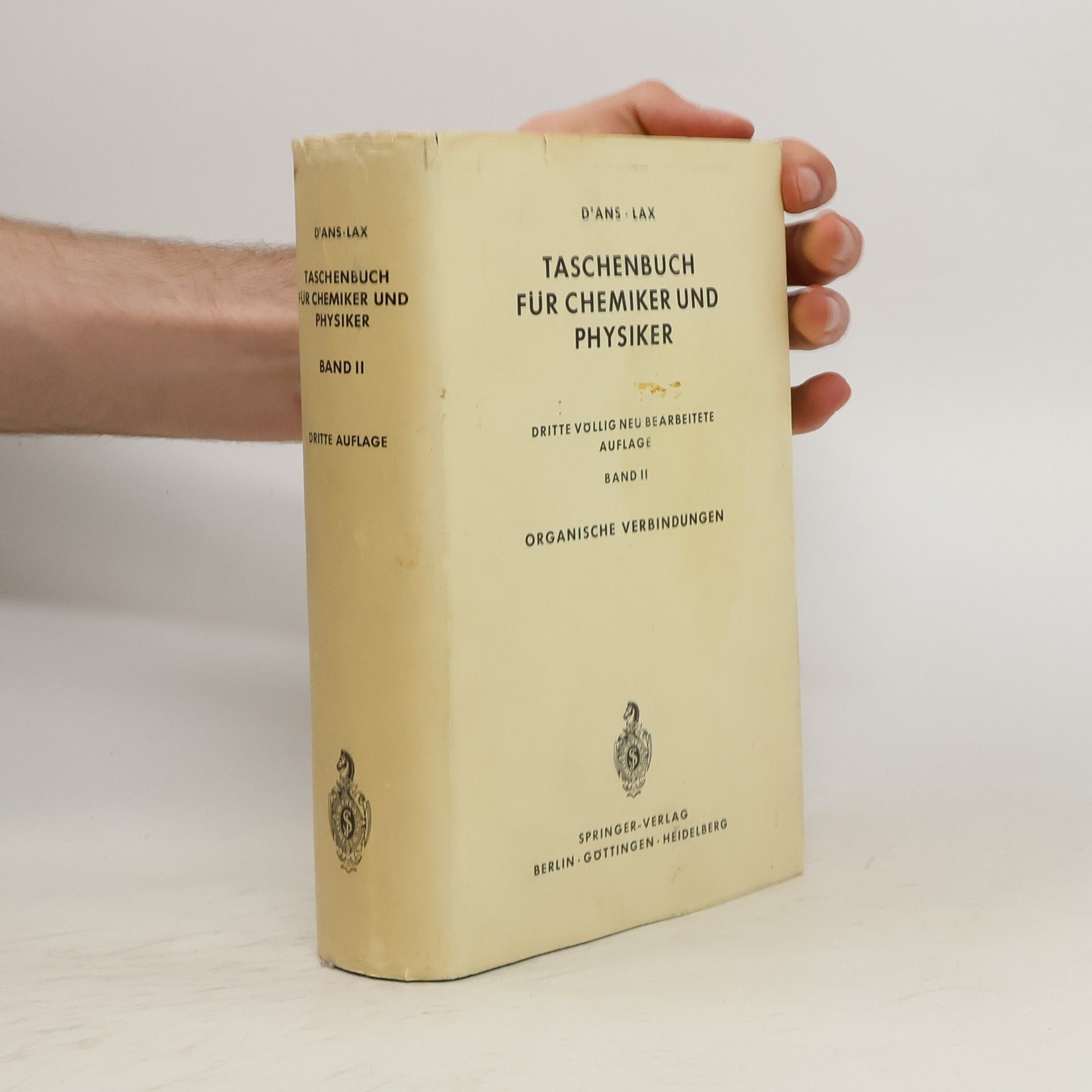 Collectif d'auteurs Taschenbuch für Chemiker und Physiker. Band 2