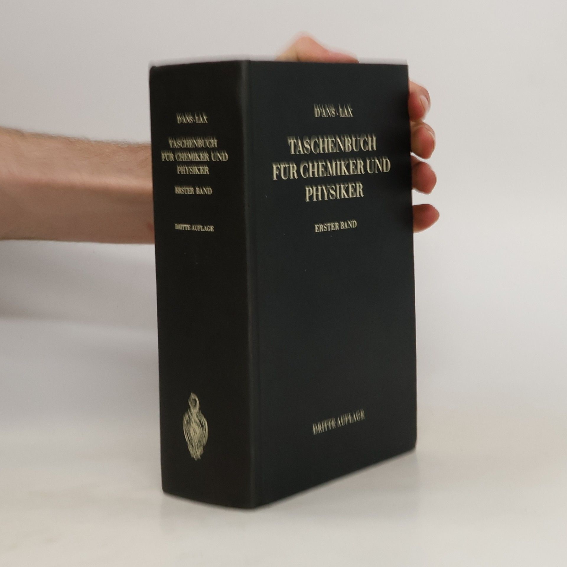 Ellen Lax Taschenbuch für Chemiker und Physiker. Band 1