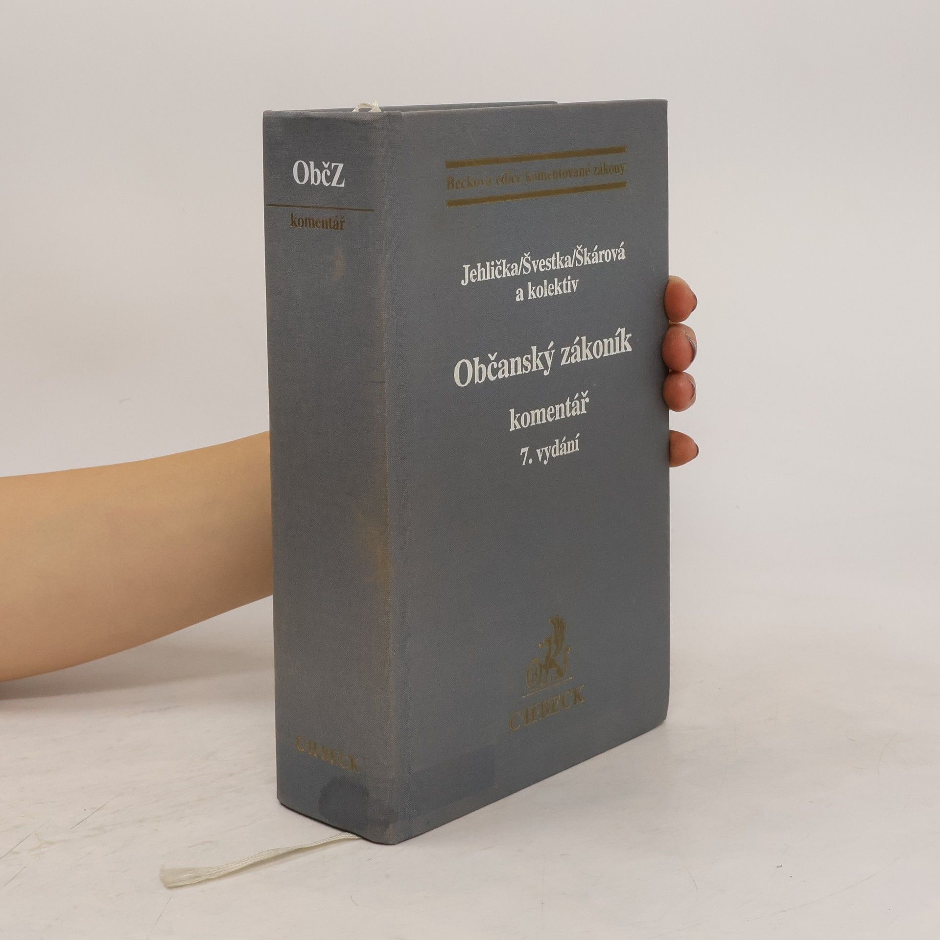 Oldřich Jehlička Občanský zákoník: Komentář : 7. vydání