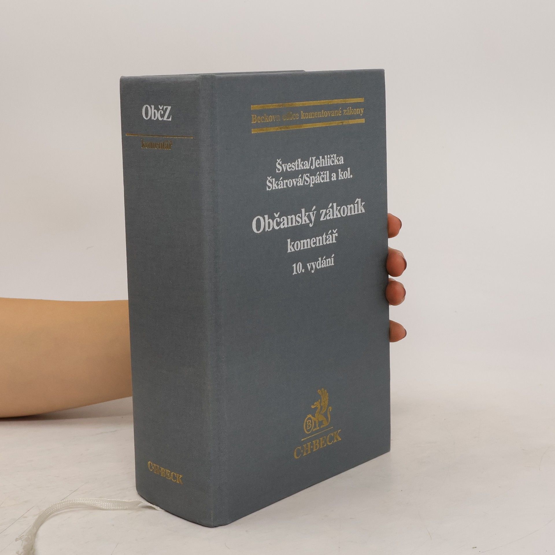 Jiří Švestka Občanský zákoník. Komentář. 10. vydání