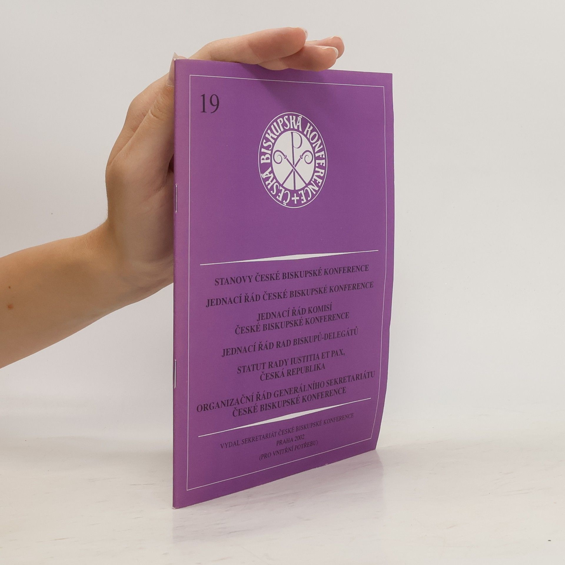 Collectif d'auteurs Česká biskupská konference 19