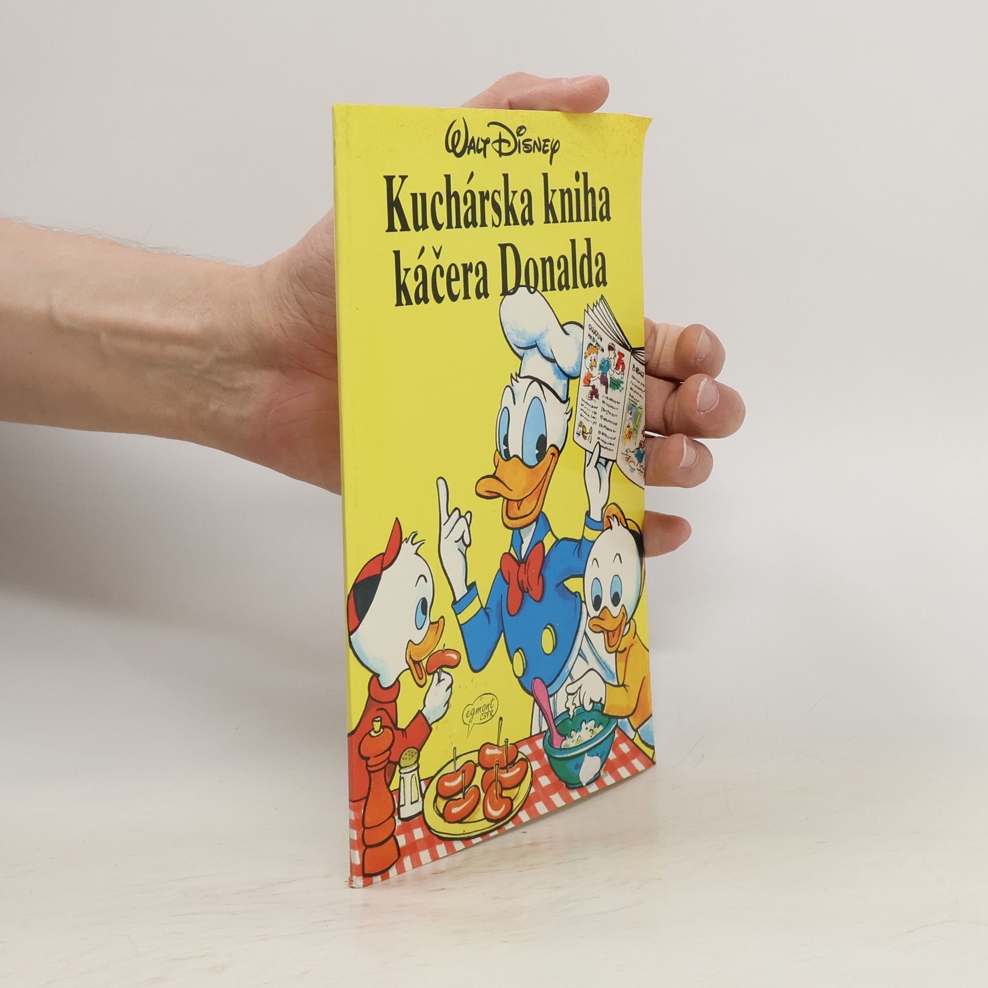 Walt Disney Kuchárska kniha káčera Donalda
