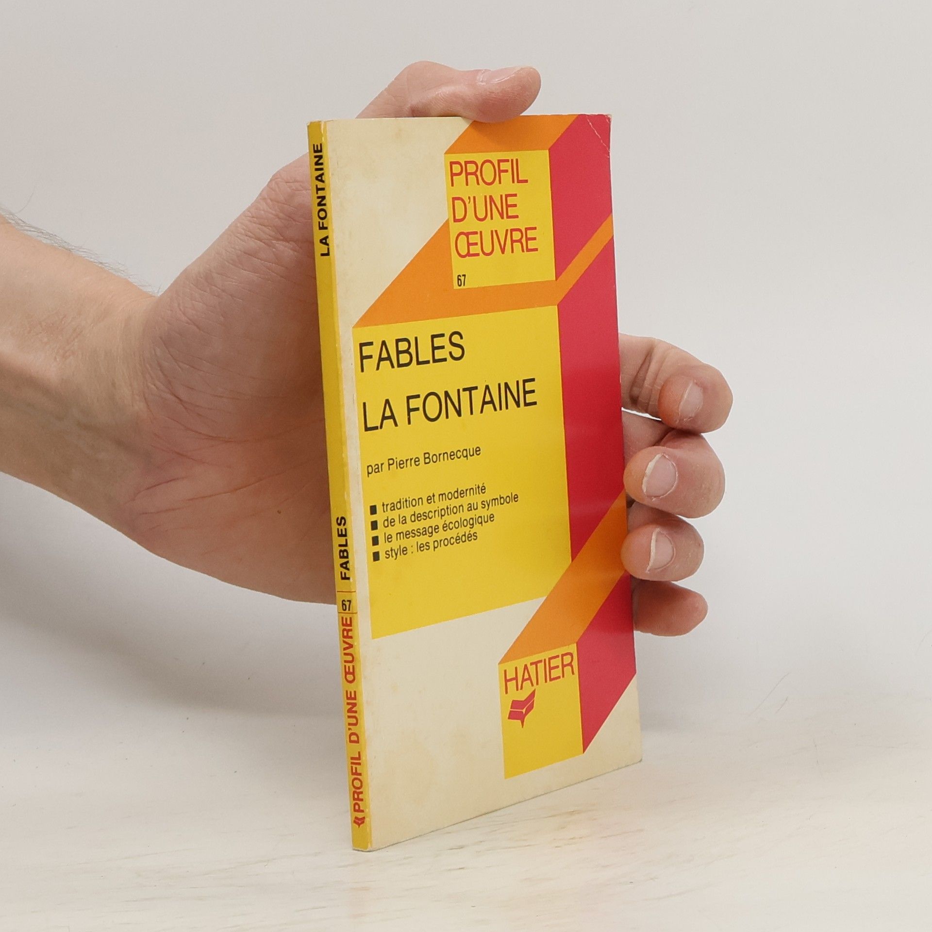 Pierre Henry Bornecque Fables, La Fontaine