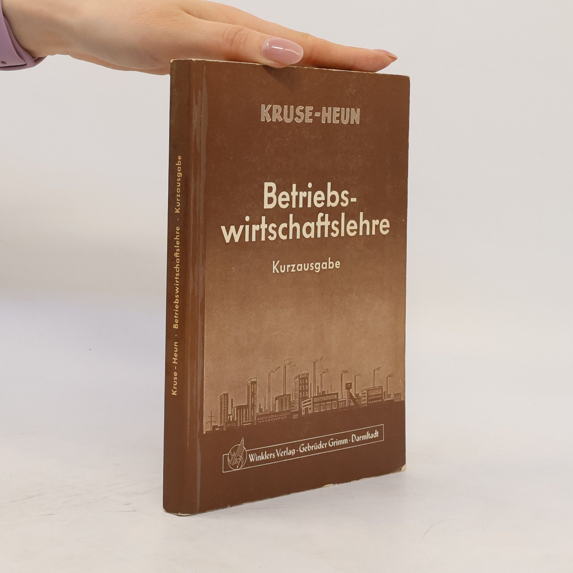 Heinrich Heun Betriebswirtschaftslehre