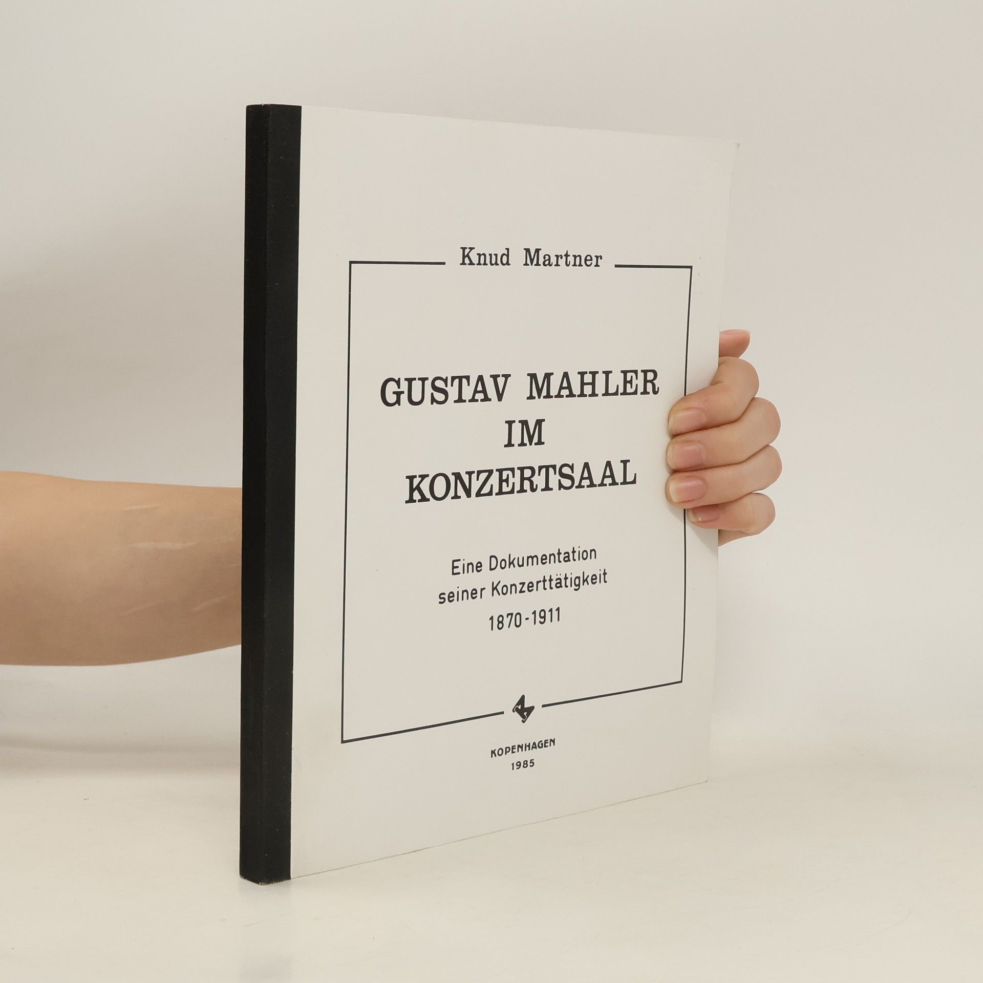 Knud Martner Gustav Mahler im Konzertsaal