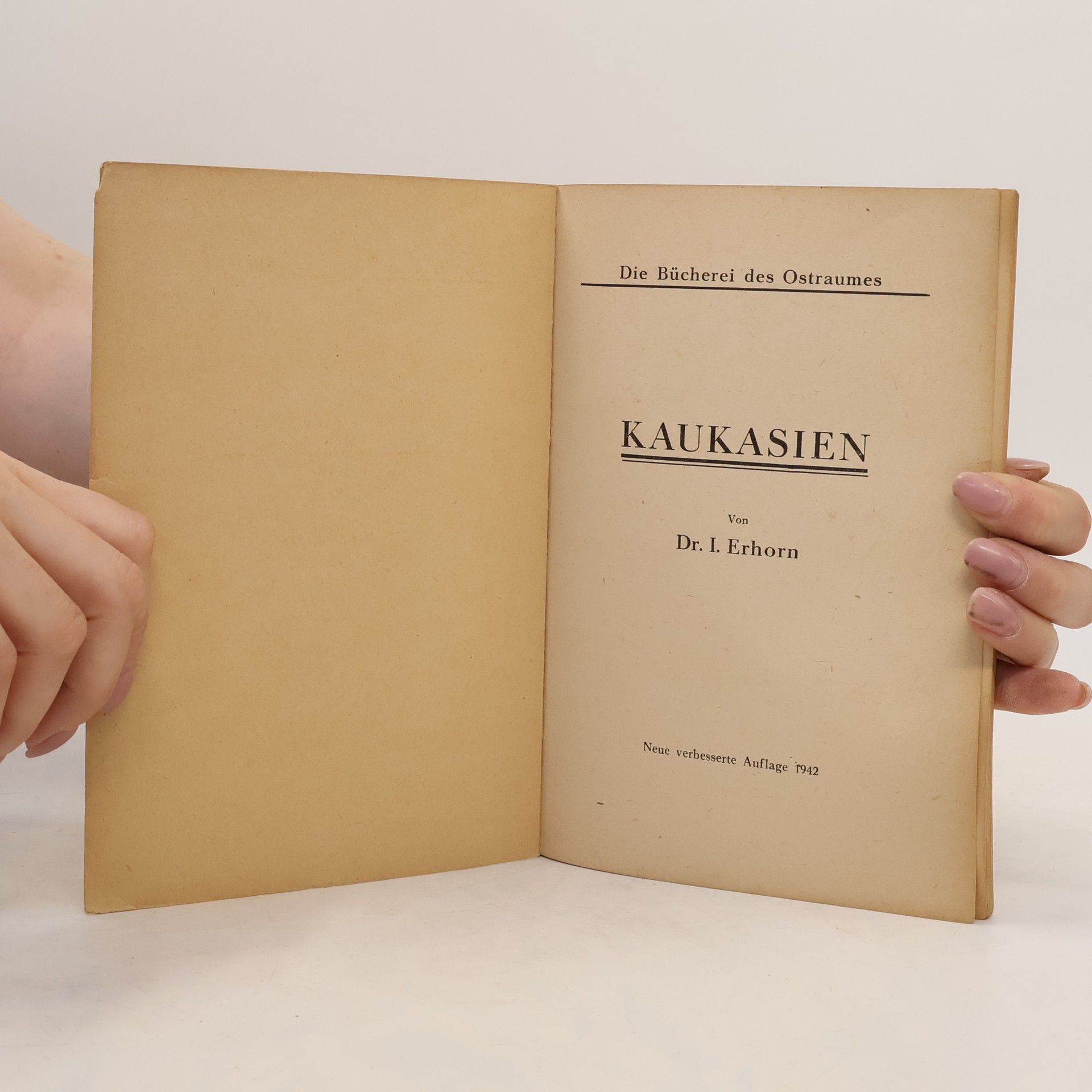 I. Erhorn Kaukasien