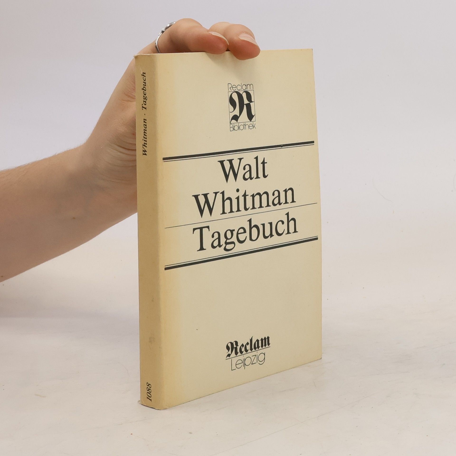 Walt Whitman Tagebuch