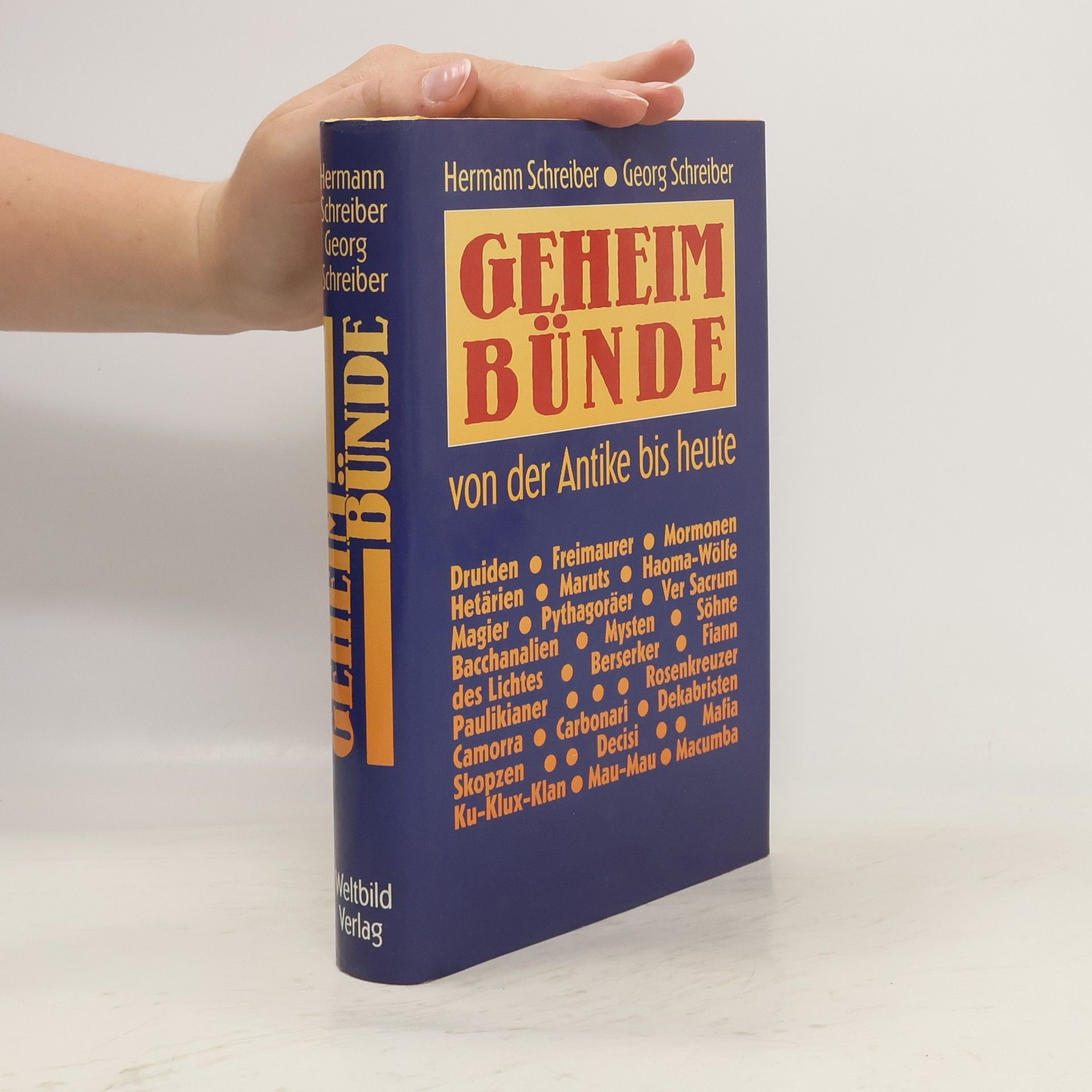 Hermann Schreiber Geheim Bünde