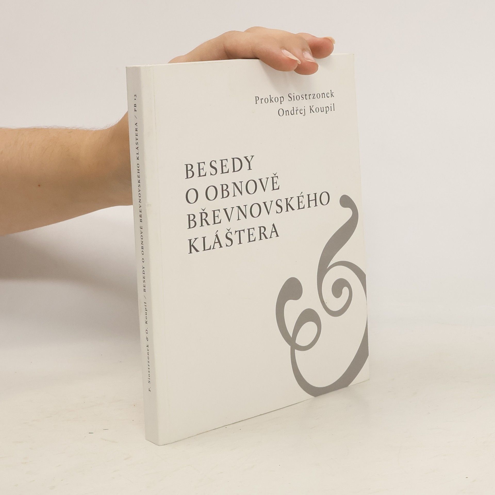 Ondřej Koupil Besedy o obnově břevnovského kláštera