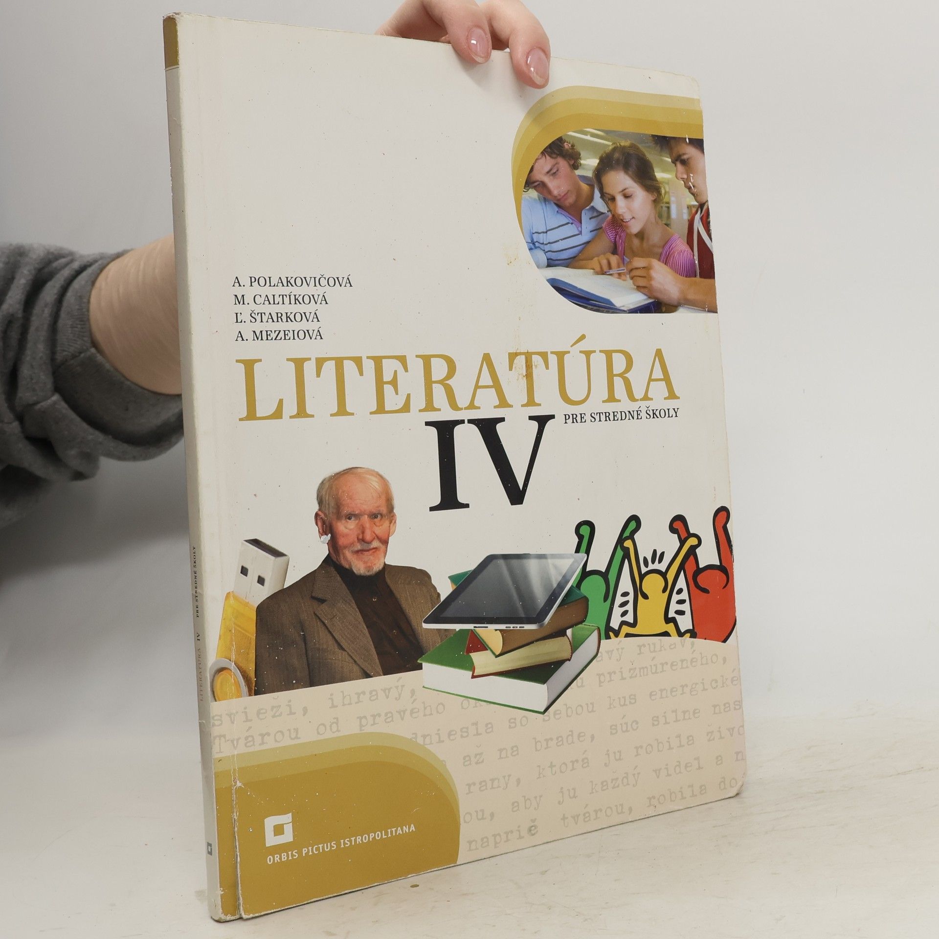 Alena Polakovičová Literatúra IV. pre stredné školy