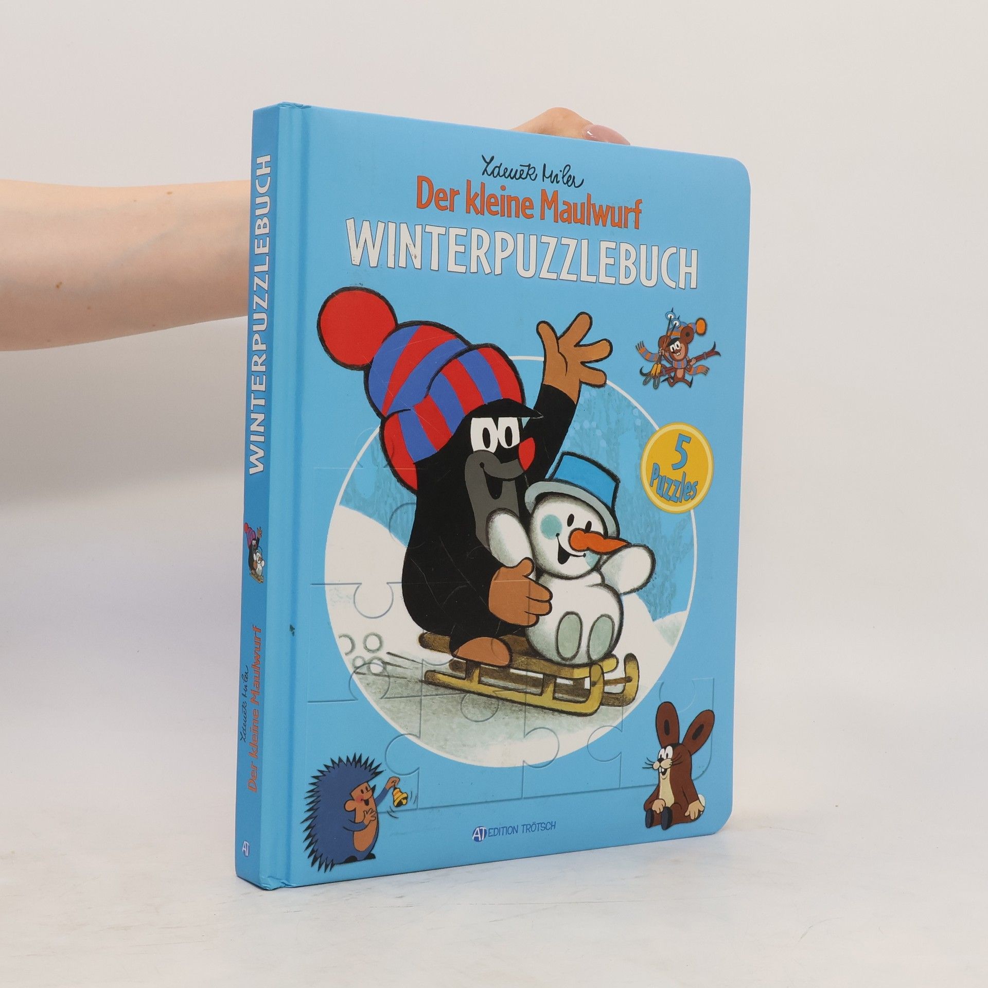 Zdeněk Miler Der kleine Maulwurf - Winterpuzzlebuch