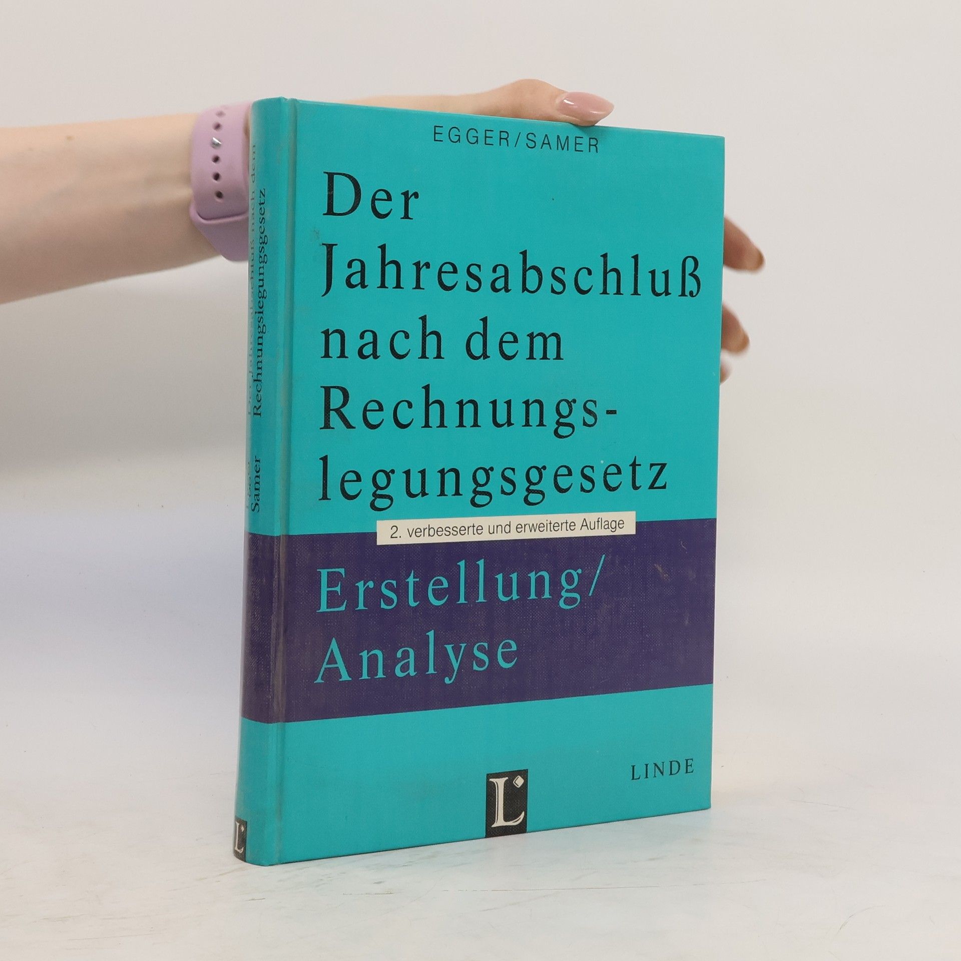 Anton Egger Der Jahresabschluß nach dem Rechnungslegungsgesetz