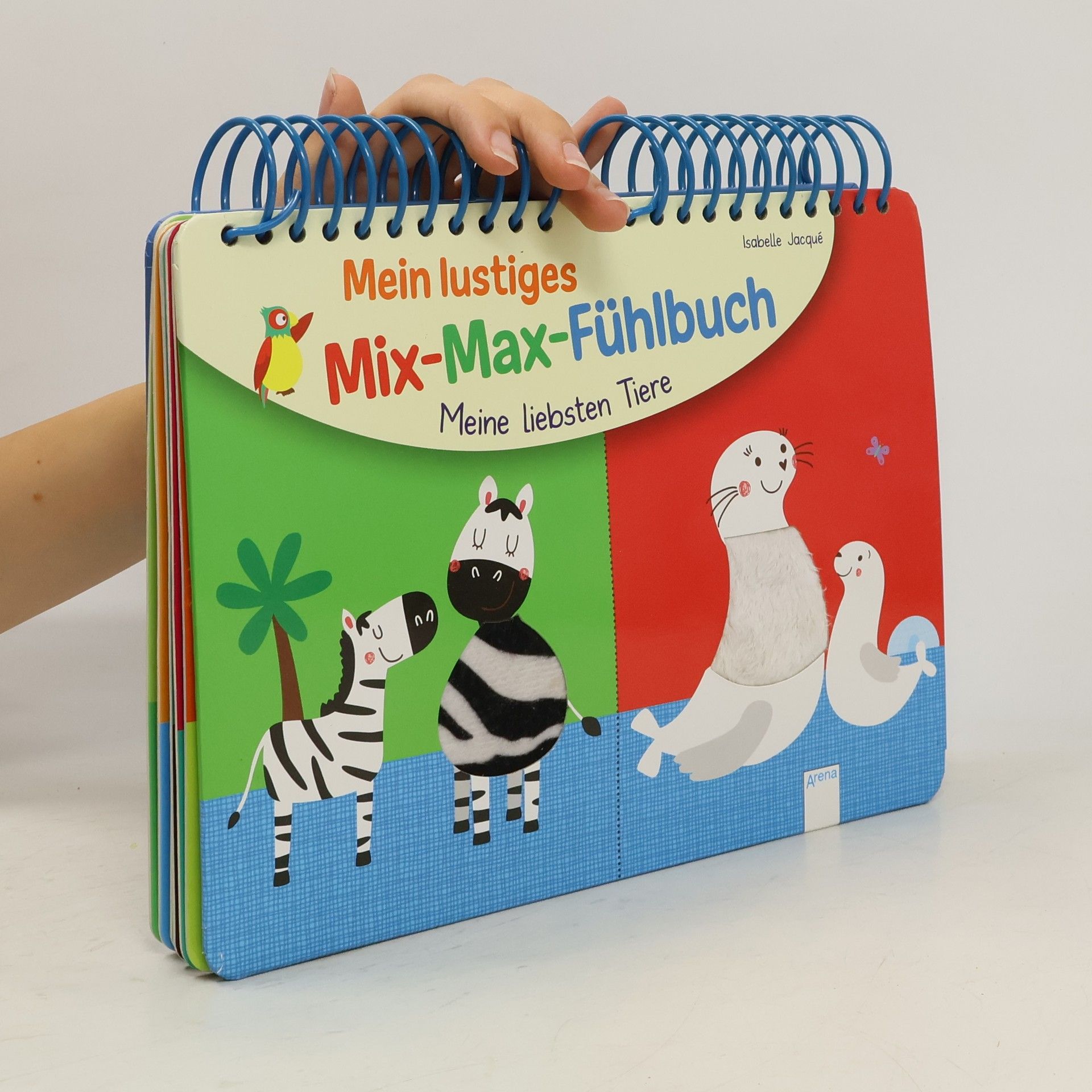 Isabelle Jacqué Meine liebsten Tiere. Mein lustiges Mix-Max-Fühlbuch