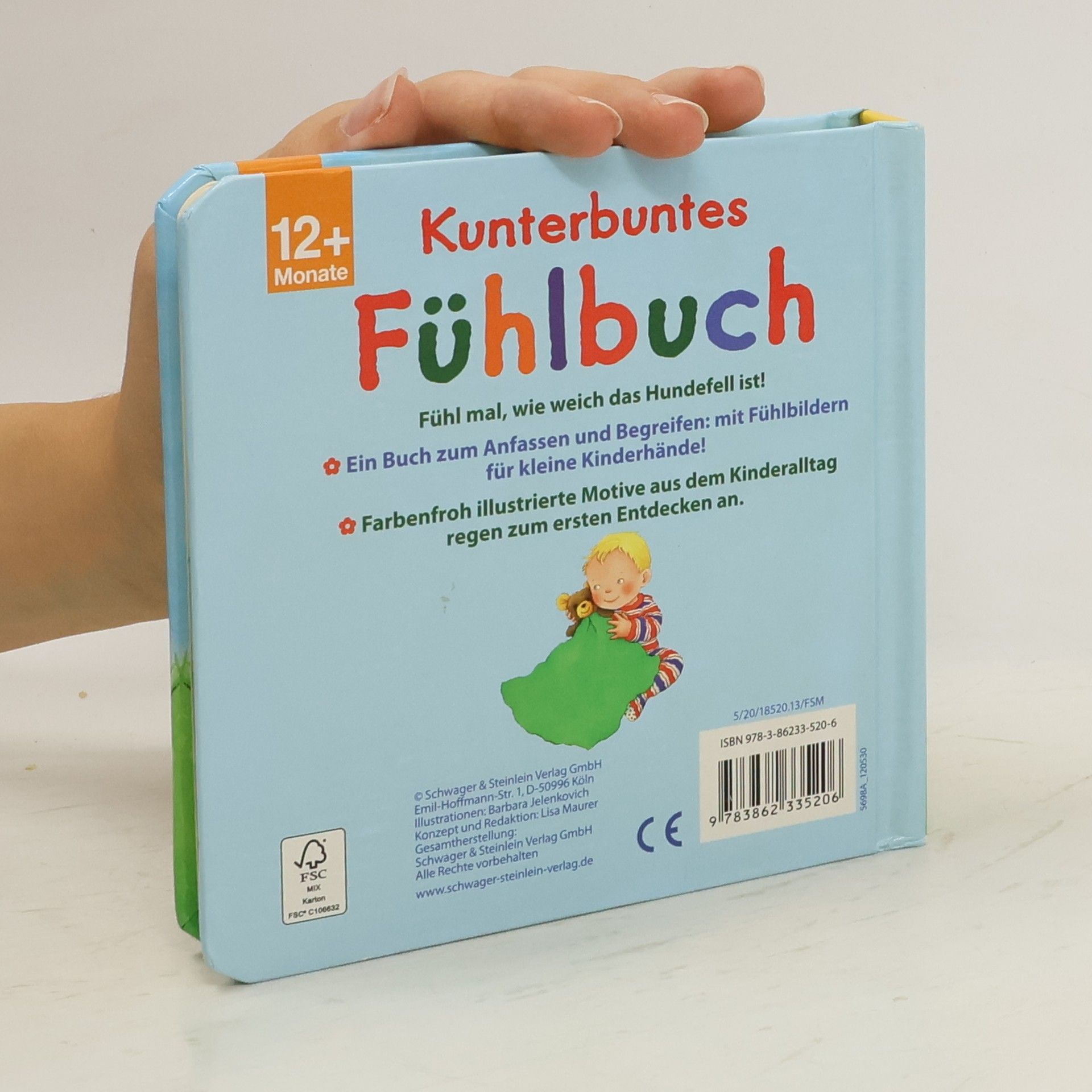 Barbara Jelenkovich Kunterbuntes Fühlbuch