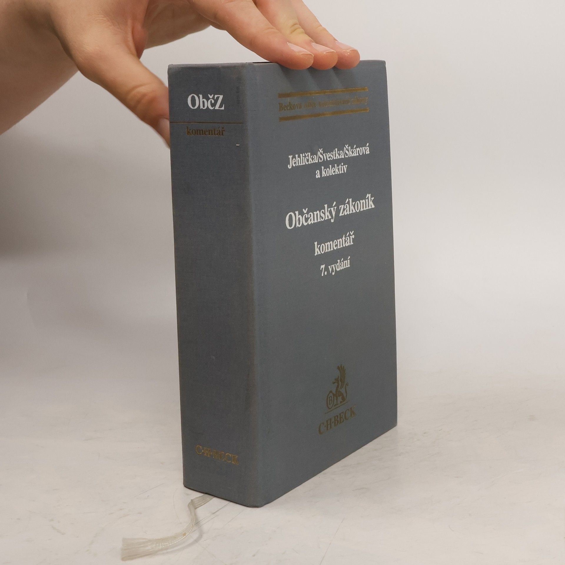 Oldřich Jehlička Občanský zákoník: Komentář : 7. vydání