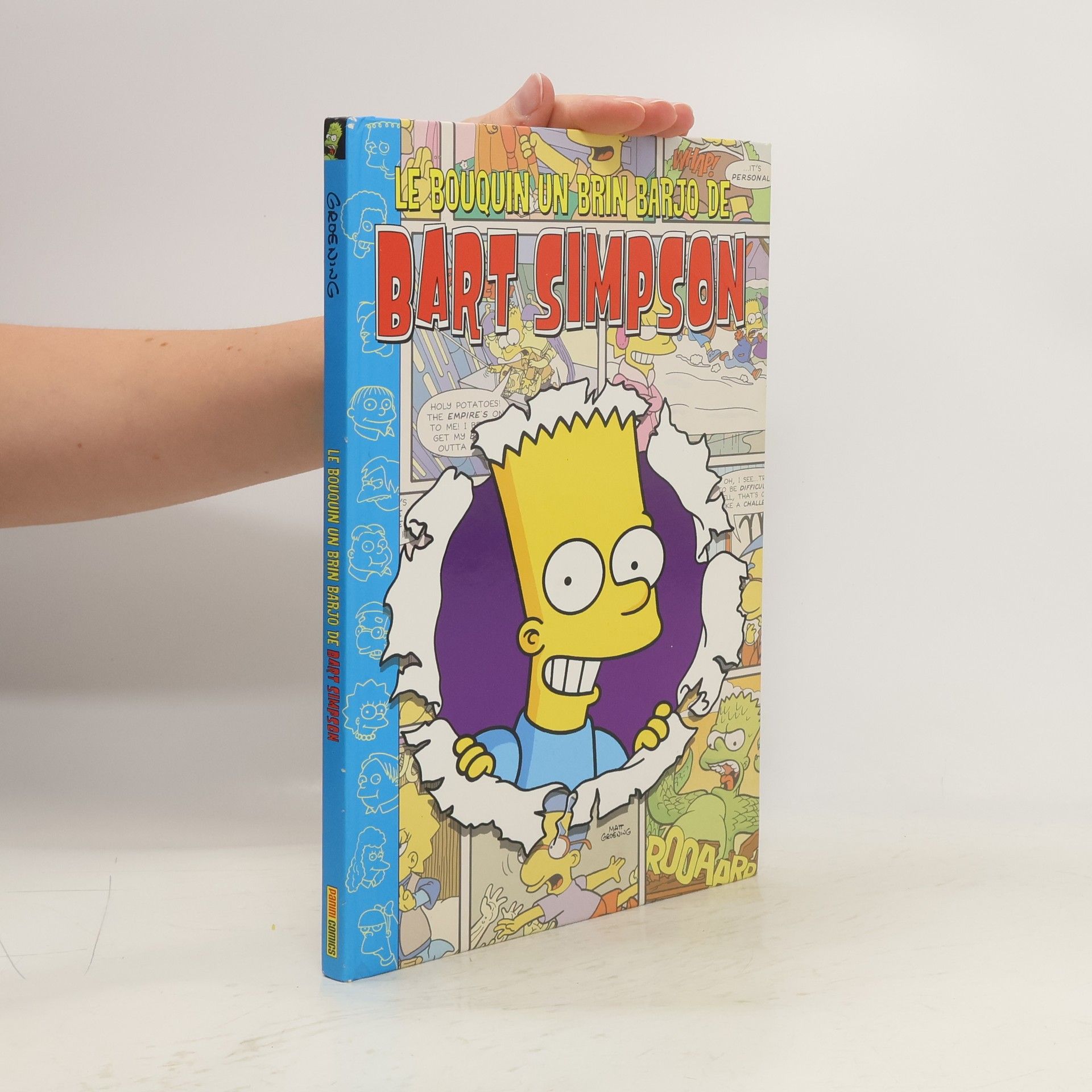 Matt Groening Le bouquin un brin barjo de Bart Simpson