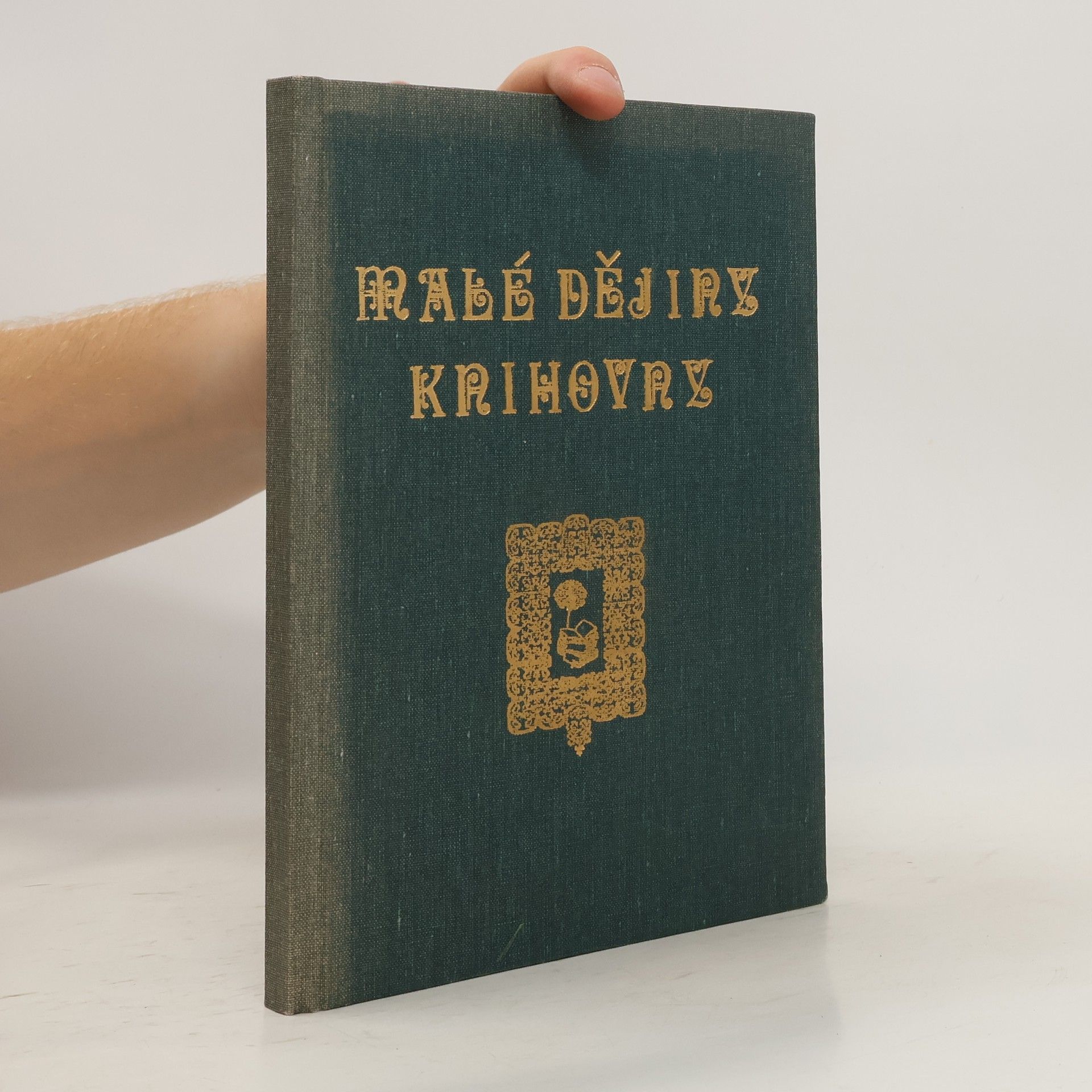 Václav Kříček Malé dějiny knihovny