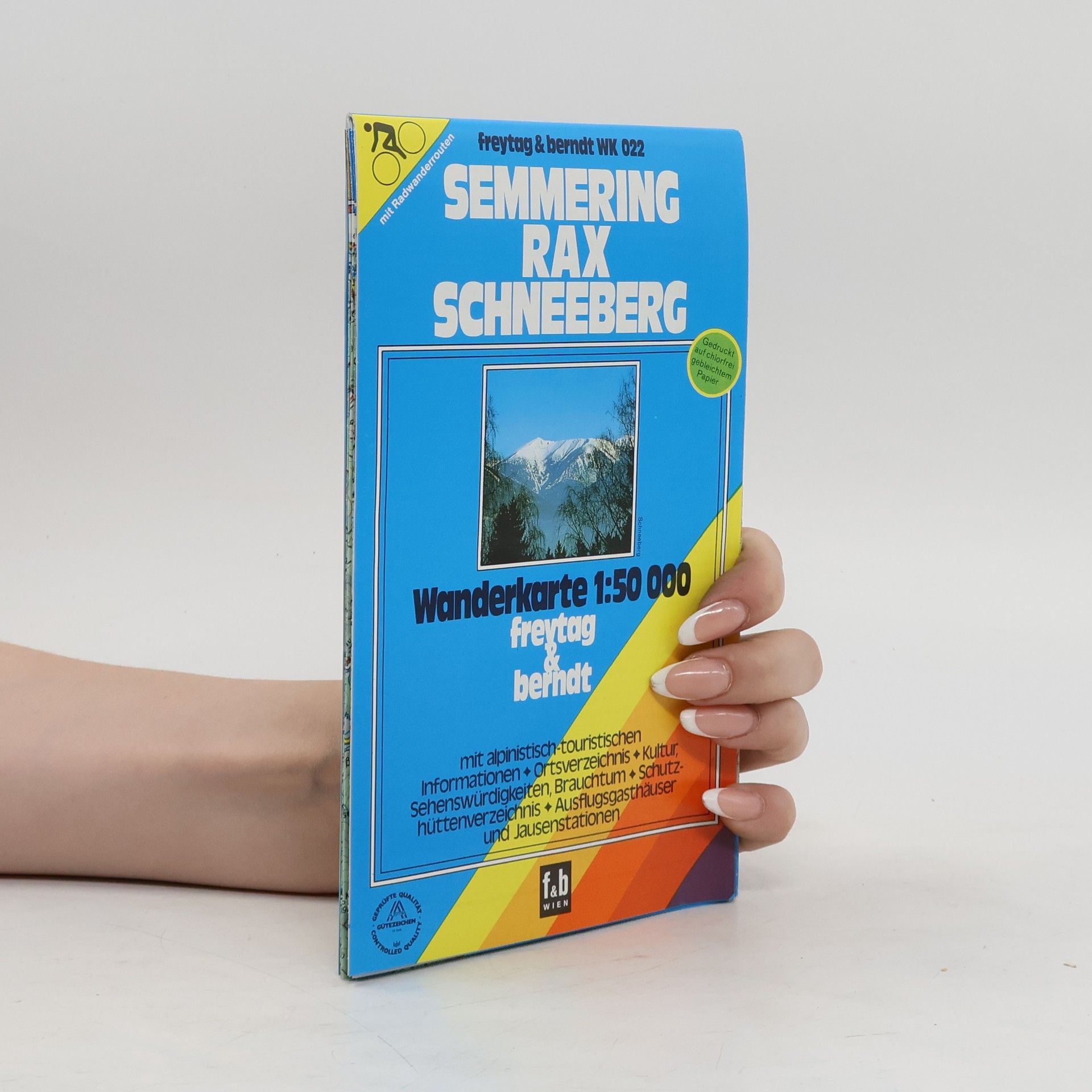 Collectif d'auteurs Freytag & Berndt Wander-, Rad- und Freizeitkarte Semmering, Rax, Schneeberg, Schneealpe