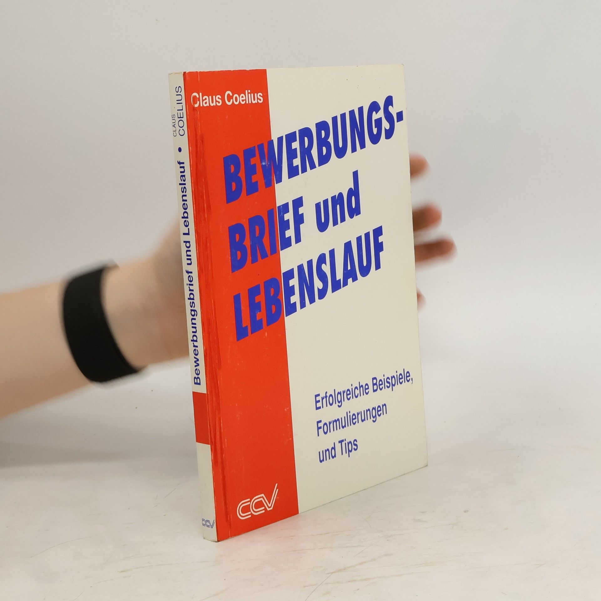 Claus Coelius Bewerbungsbrief und Lebenslauf
