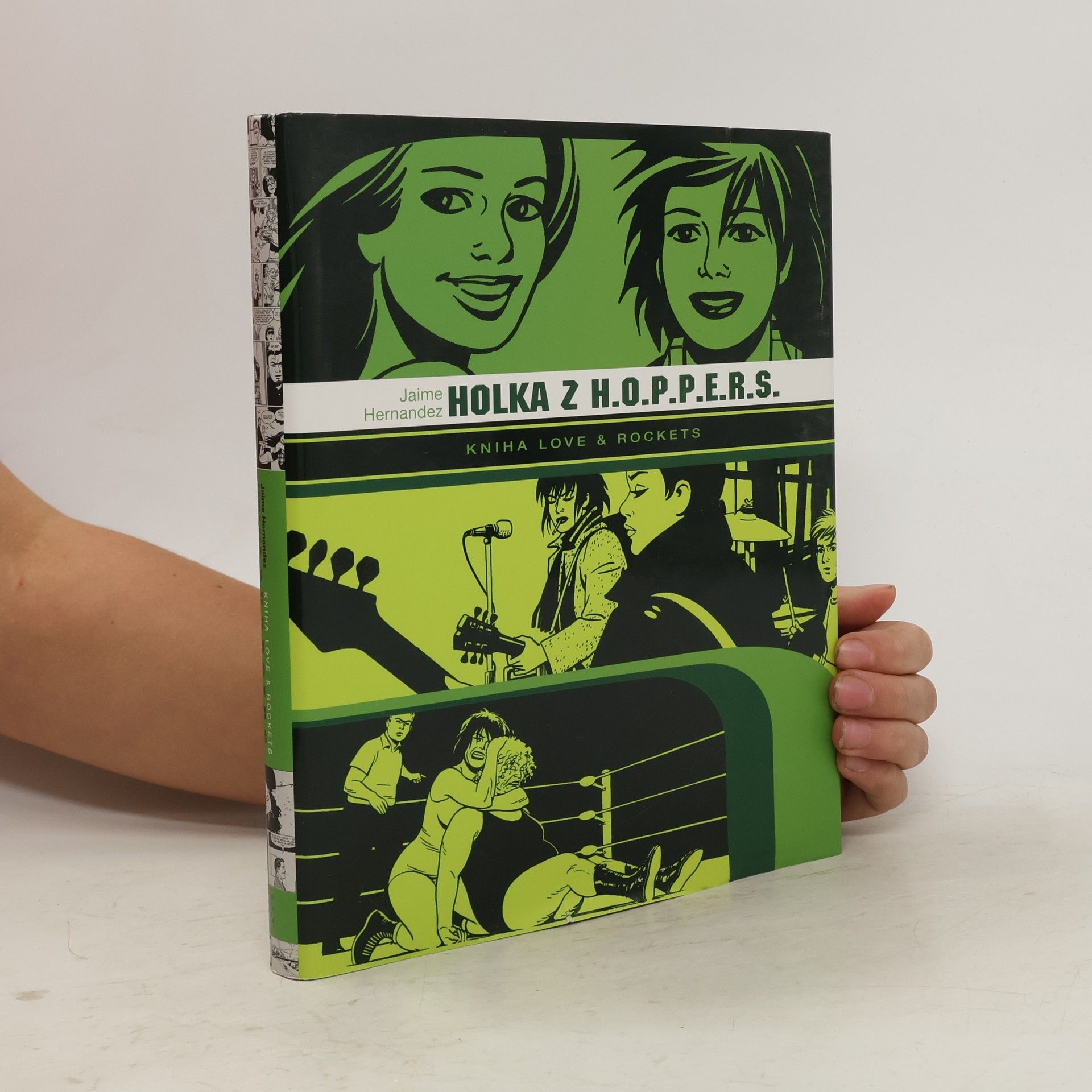 Jaime Hernandez Holka z H.O.P.P.E.R.S. Kniha love & rockets