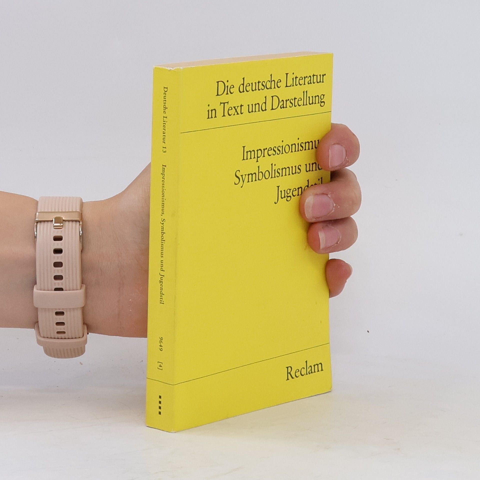 Ulrich Karthaus Die deutsche Literatur in Text und Darstellung. Tl.13
