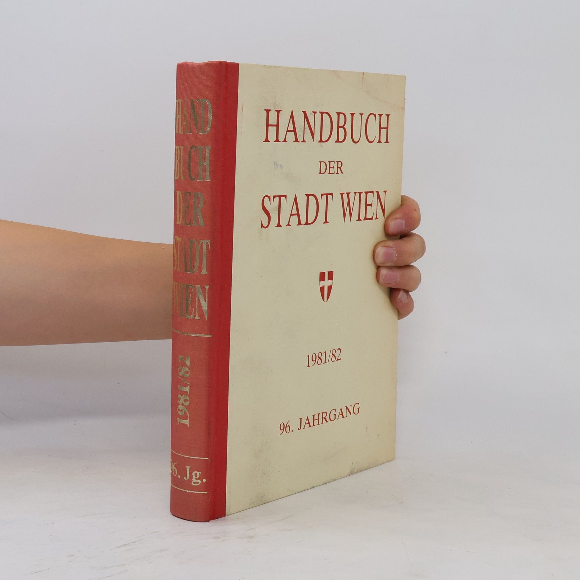 Autorenkollektiv Handbuch der Stadt Wien 96. 1981/82