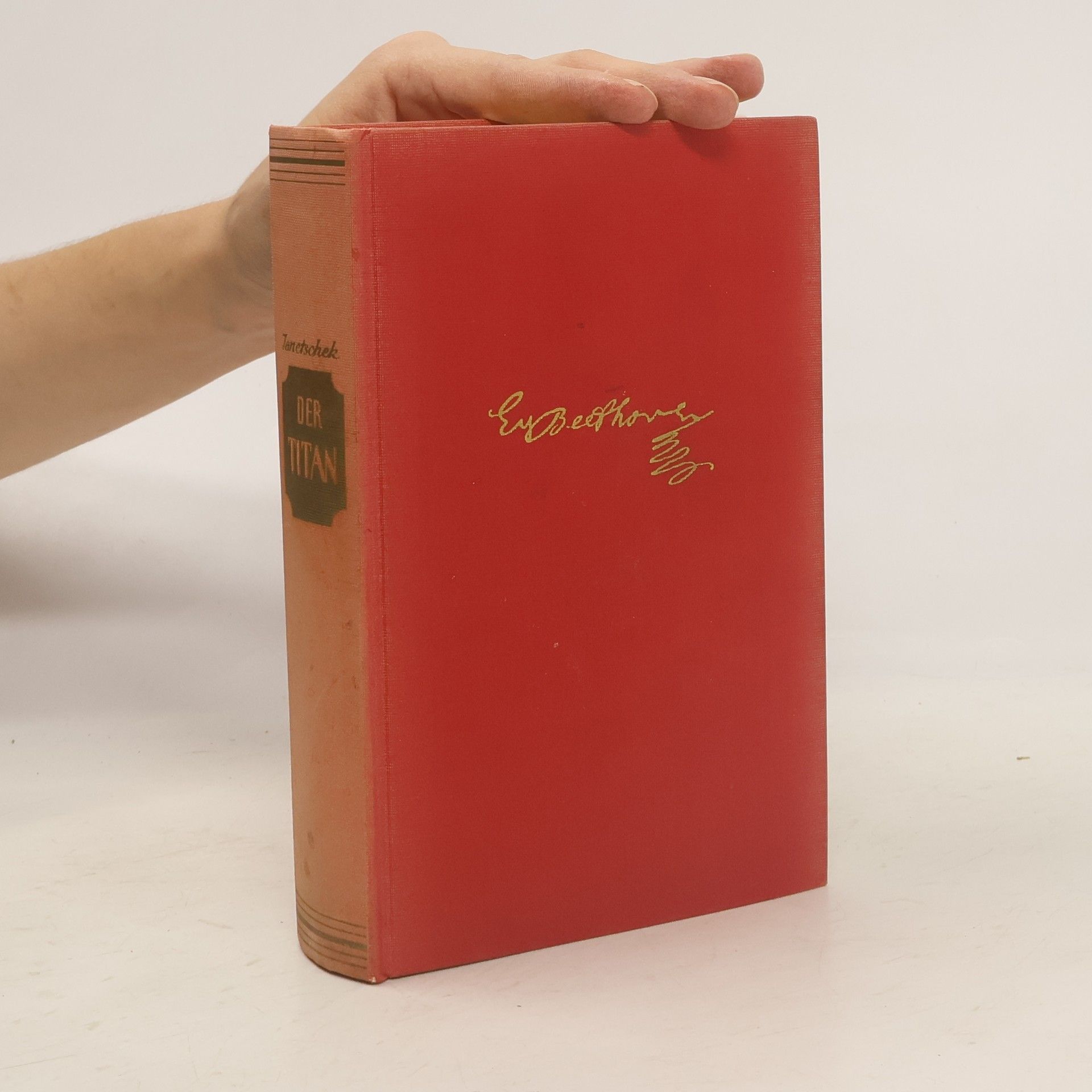 Ottokar Janetschek Der Titan: Beethovens Lebensroman