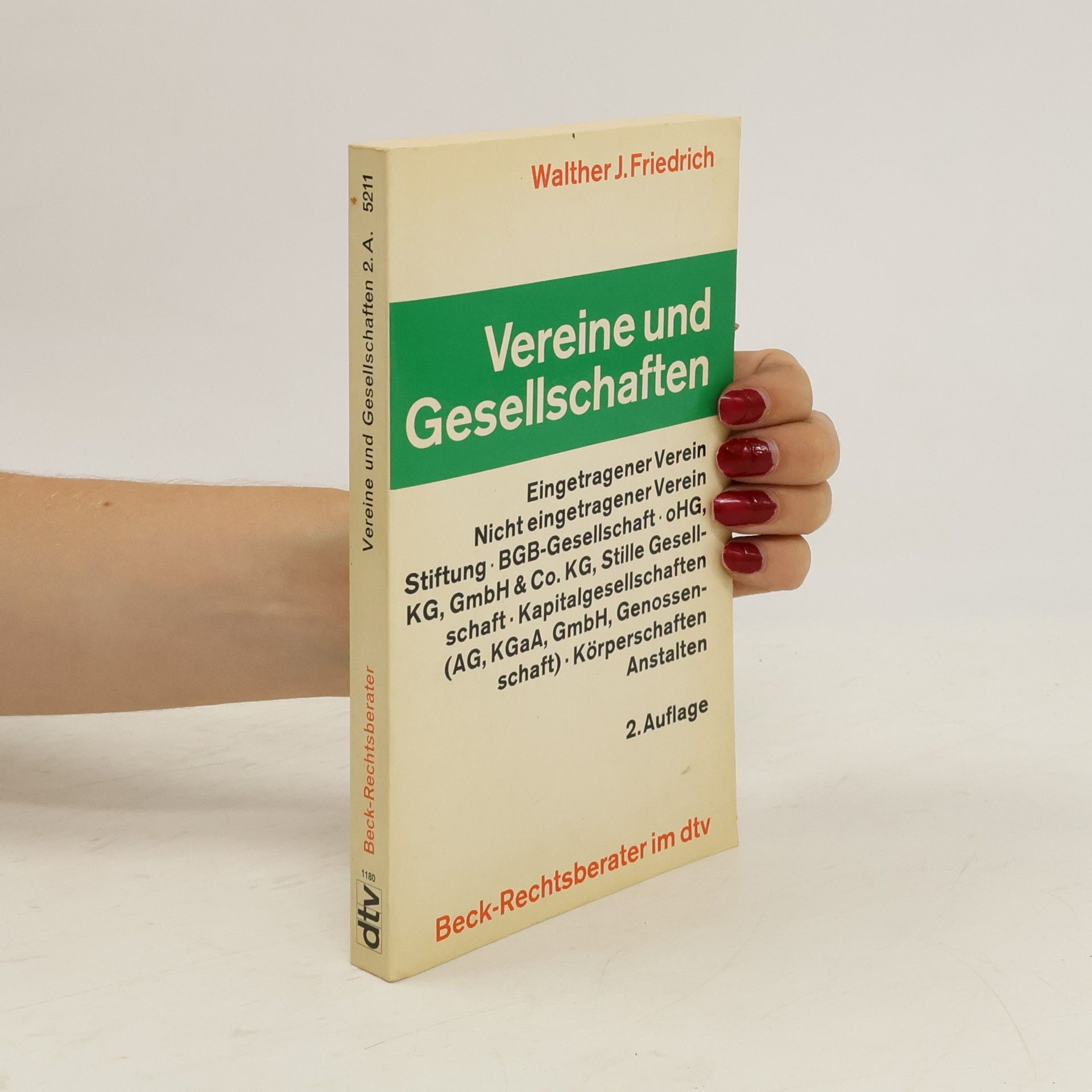 Walther J. Friedrich Vereine und Gesellschaften