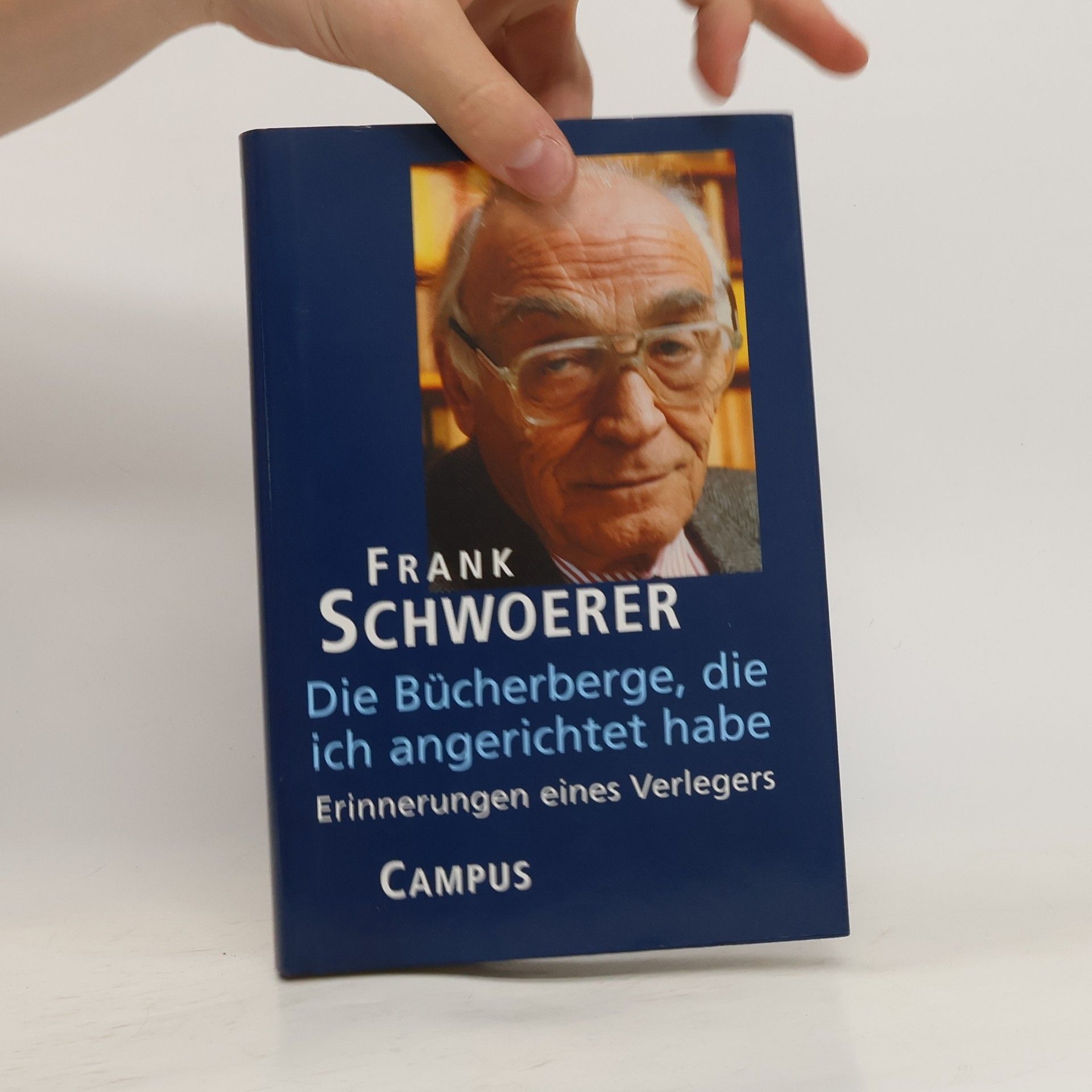 Frank Schwoerer Die Bücherberge, die ich angerichtet habe