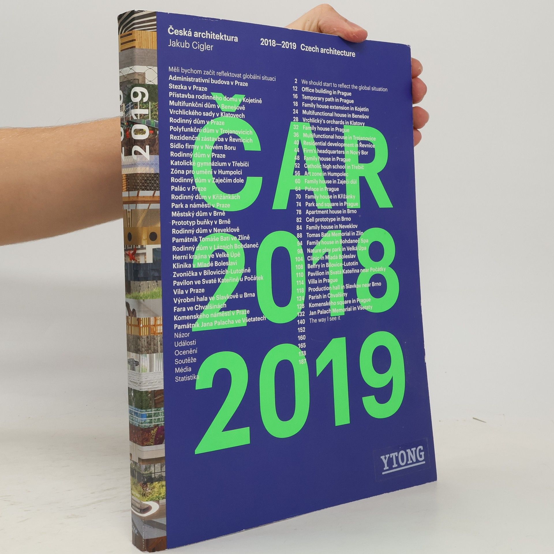 Jakub Cigler Česká architektura 2018-2019