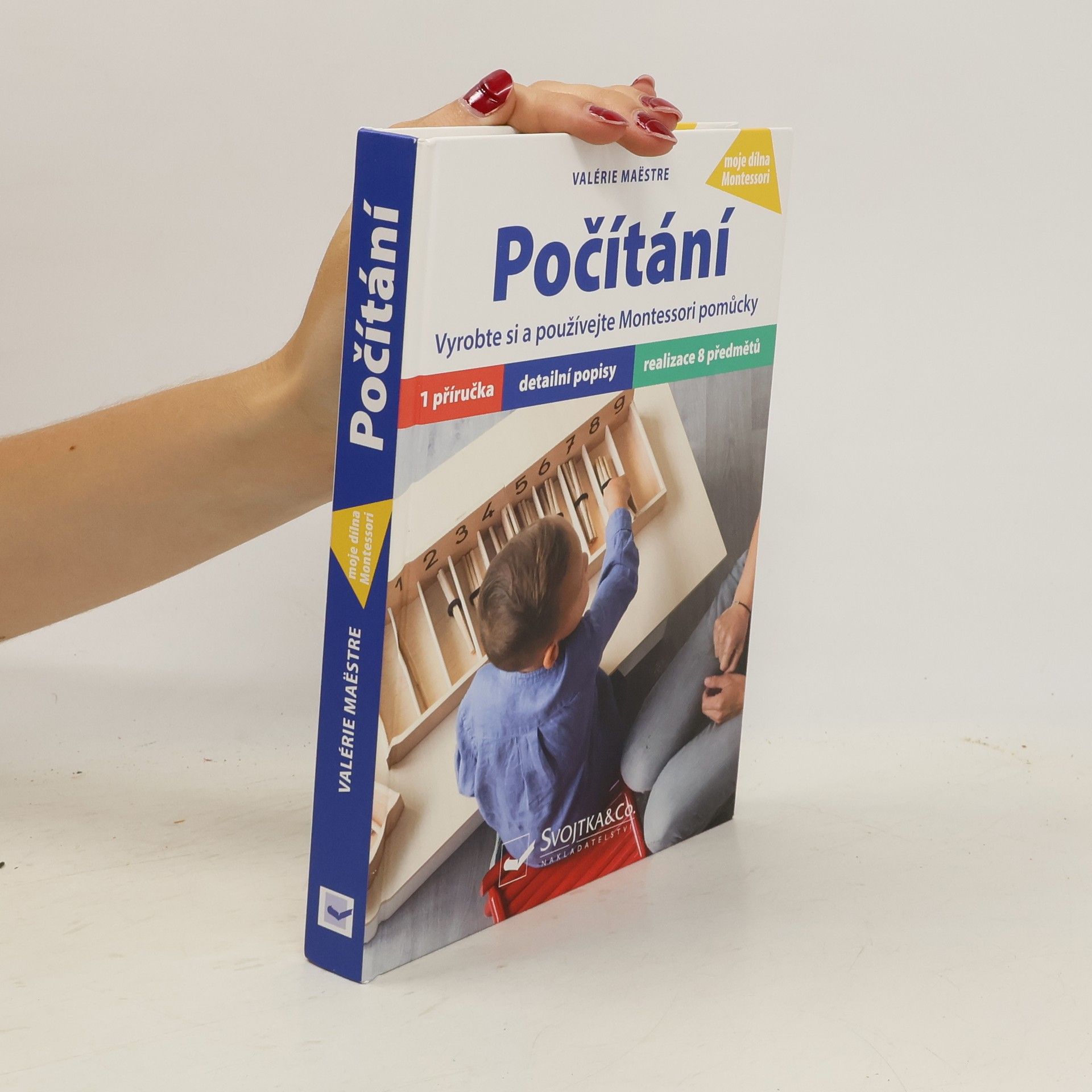 Valérie Maëstre Počítání : vyrobte si a používejte Montessori pomůcky