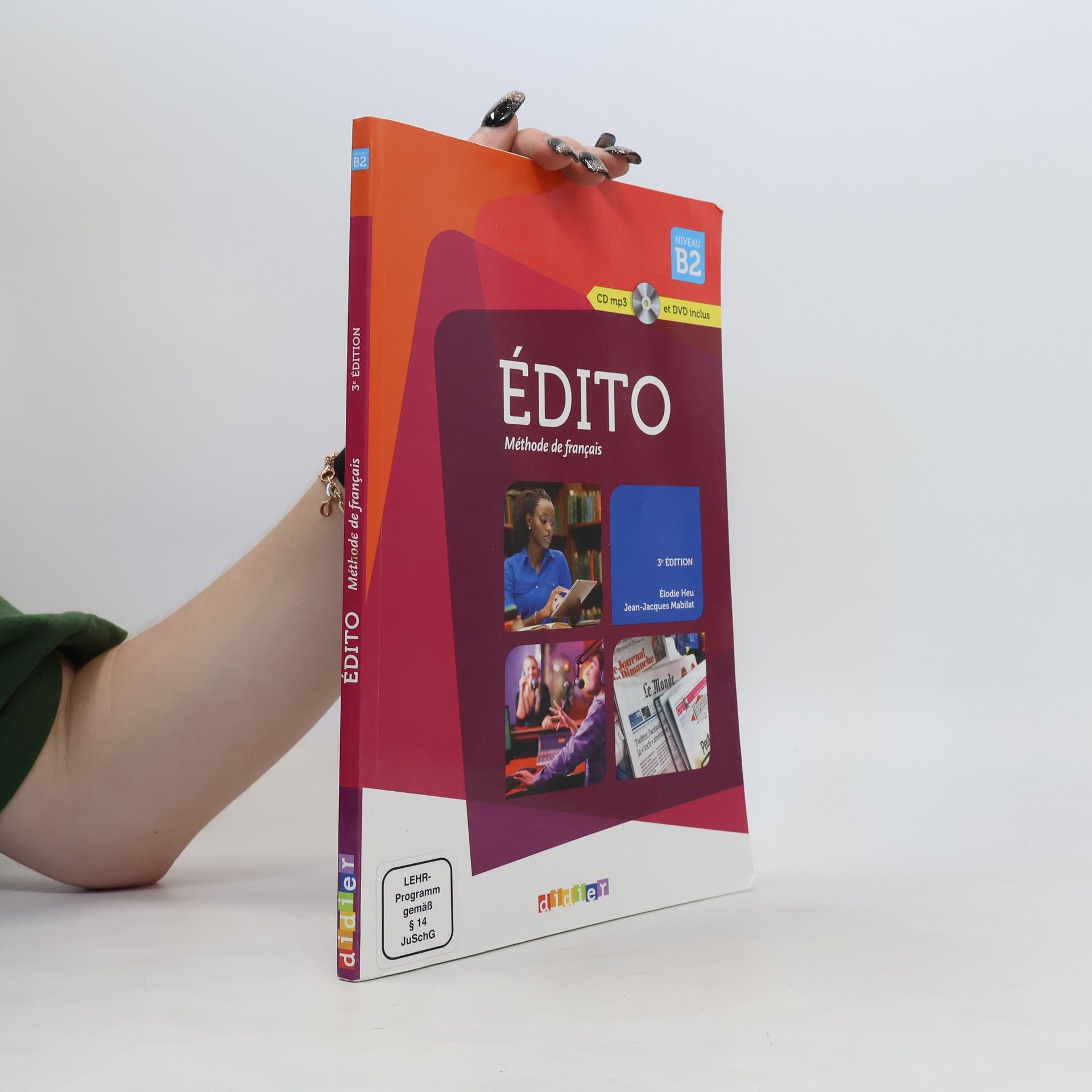 Élodie Heu Livre de l'élève + Audio-CD + DVD