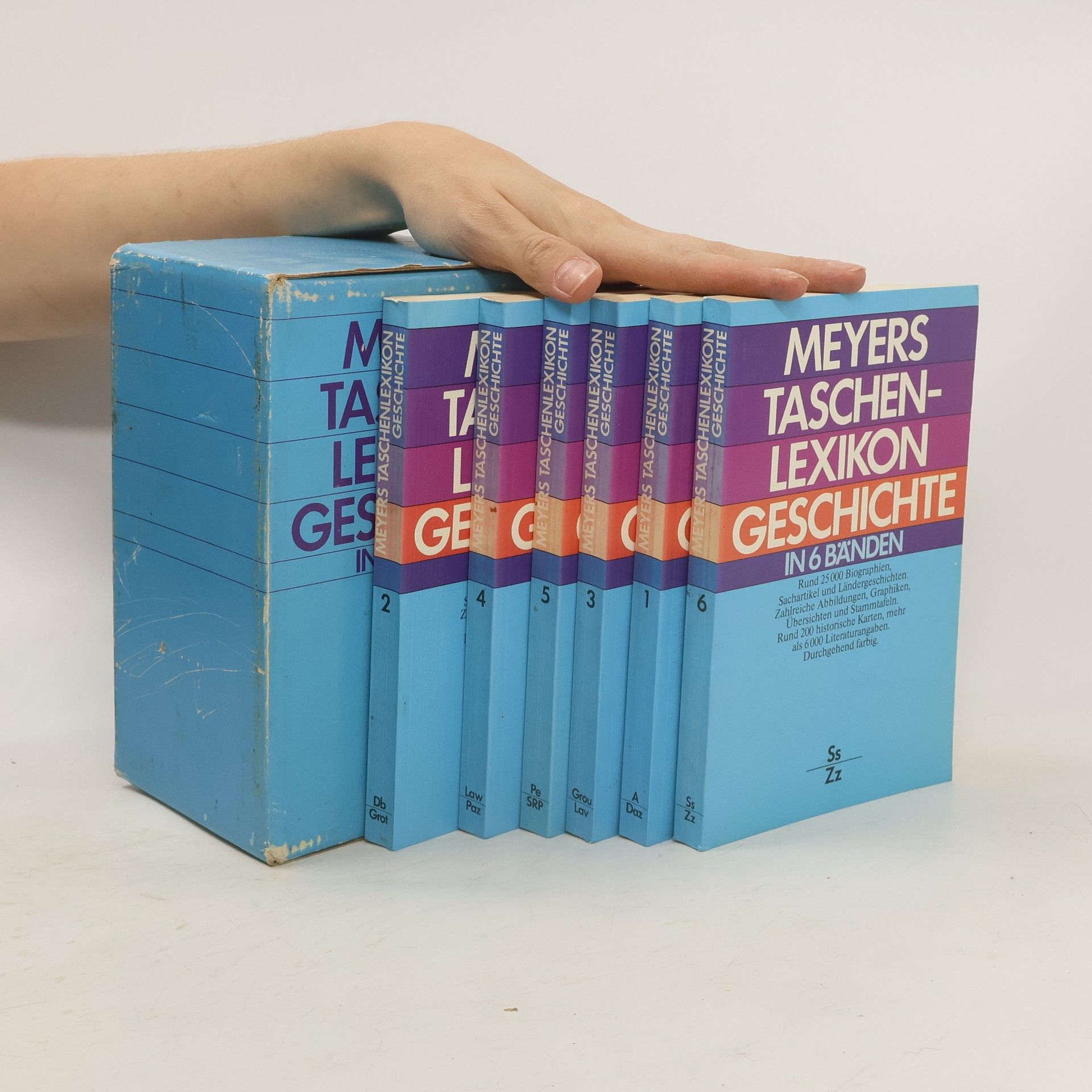 Collective Meyers Taschenlexikon Geschichte in 6 Bänden (1. - 6.)