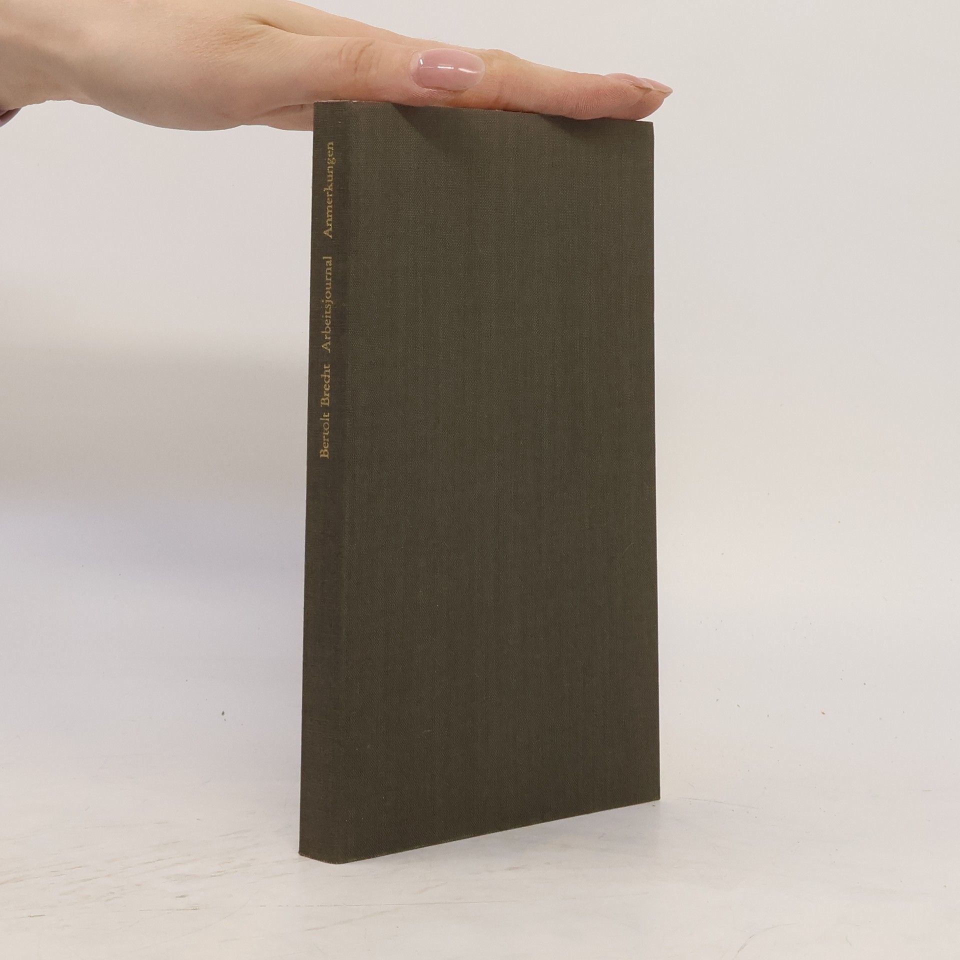 Bertolt Brecht Arbeitsjournal
