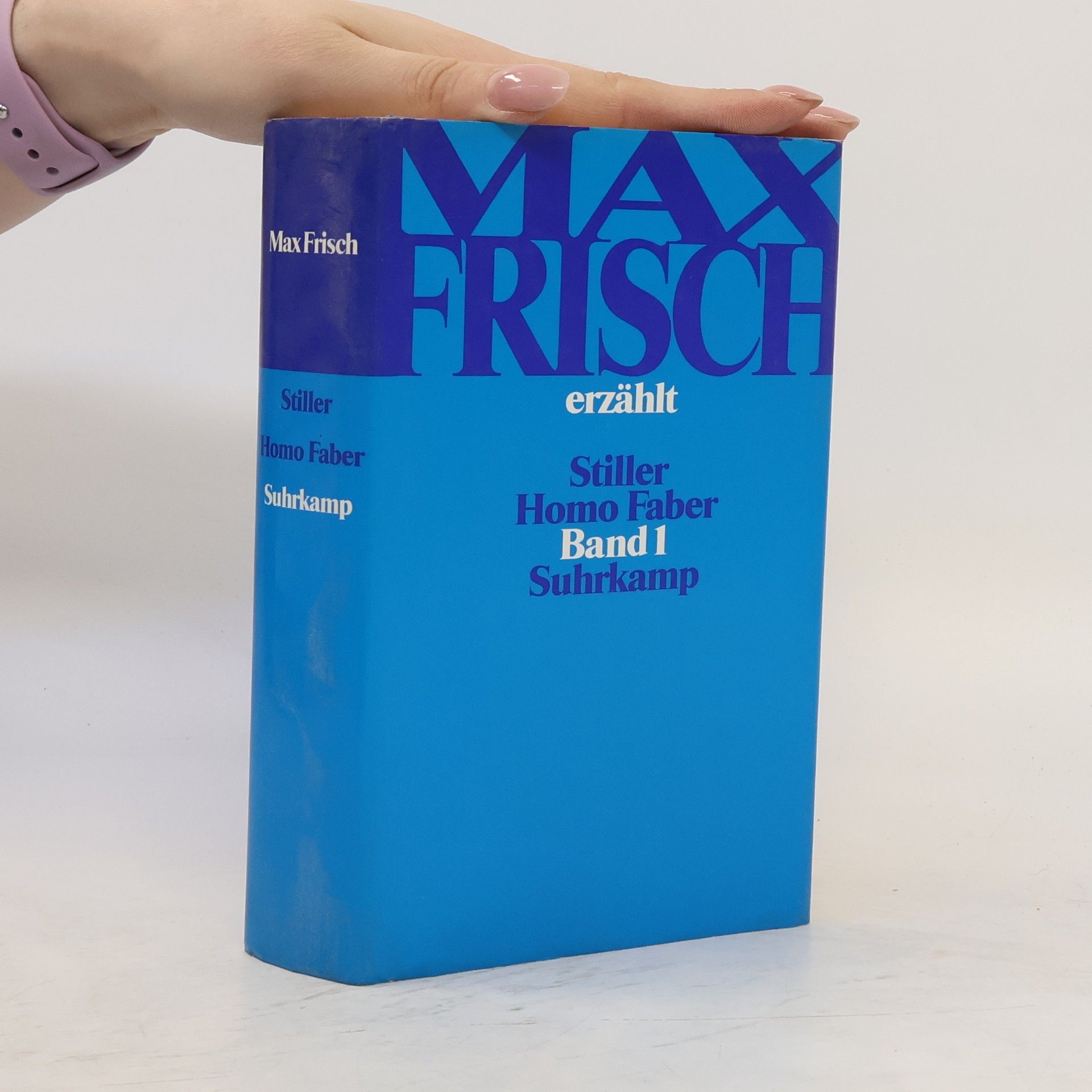 Max Frisch Max Frisch erzählt, 2 Bde.. Stiller; Homo Faber; Mein Name sei Gantenbein; Montauk; Der Mensch erscheint im Holozän. Die großen Romane u. Erzählungen
