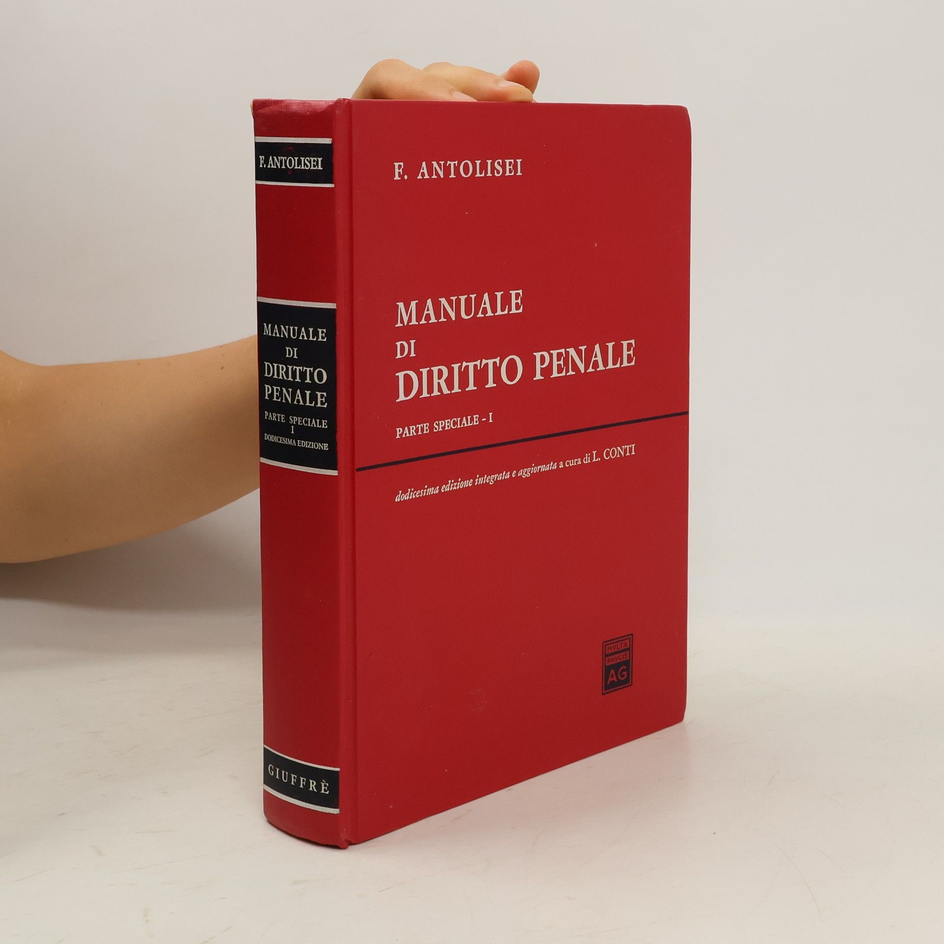 Francesco Antolisei Manuale di diritto penale
