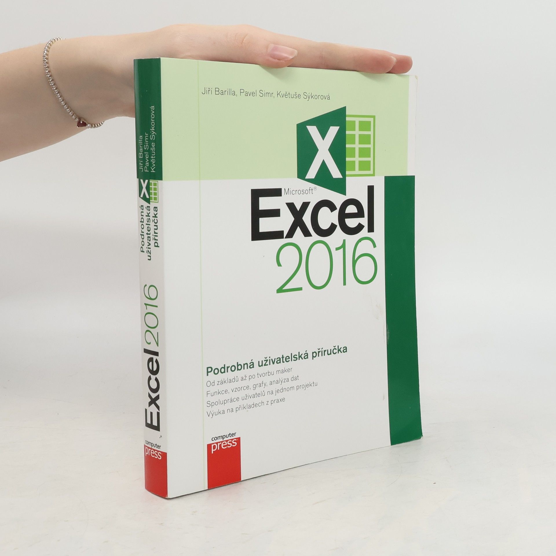 Jiří Barilla Microsoft Excel 2016 : podrobná uživatelská příručka