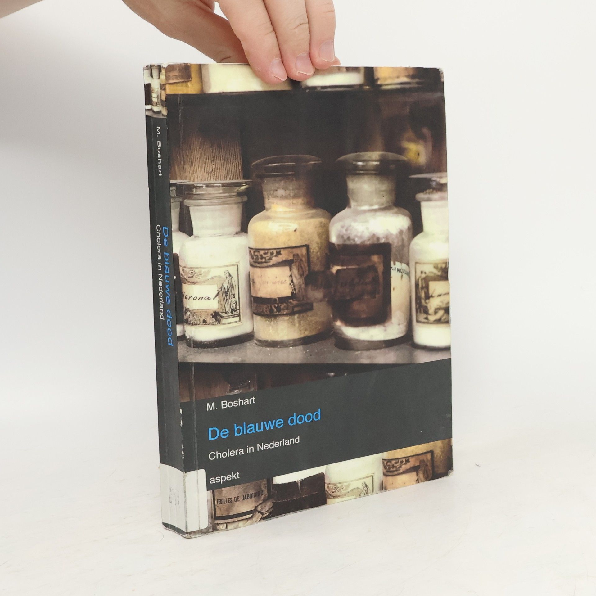 M. Boshart De Blauwe Dood, cholera in Nederland