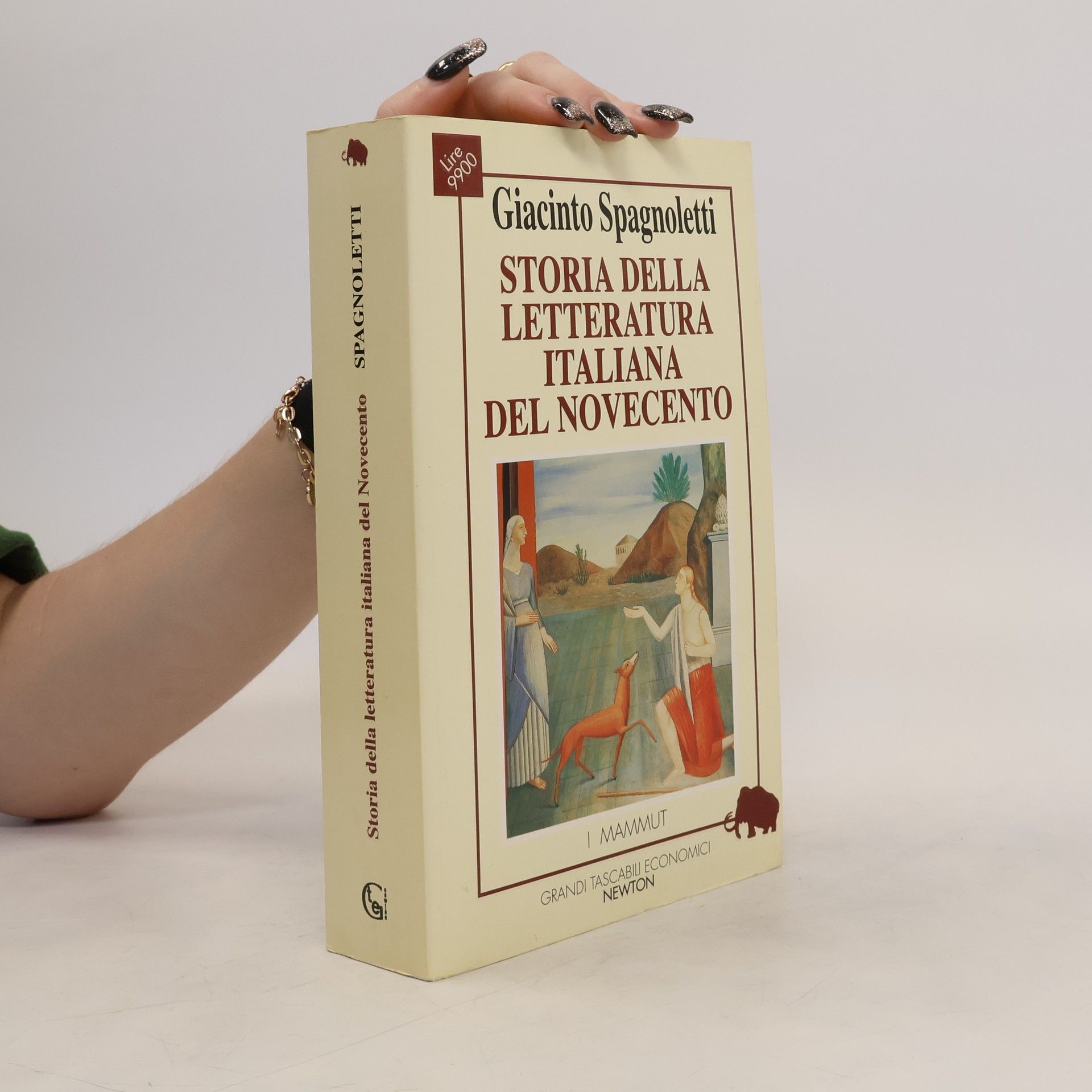 Giacinto Spagnoletti Storia della letteratura italiana del novecento
